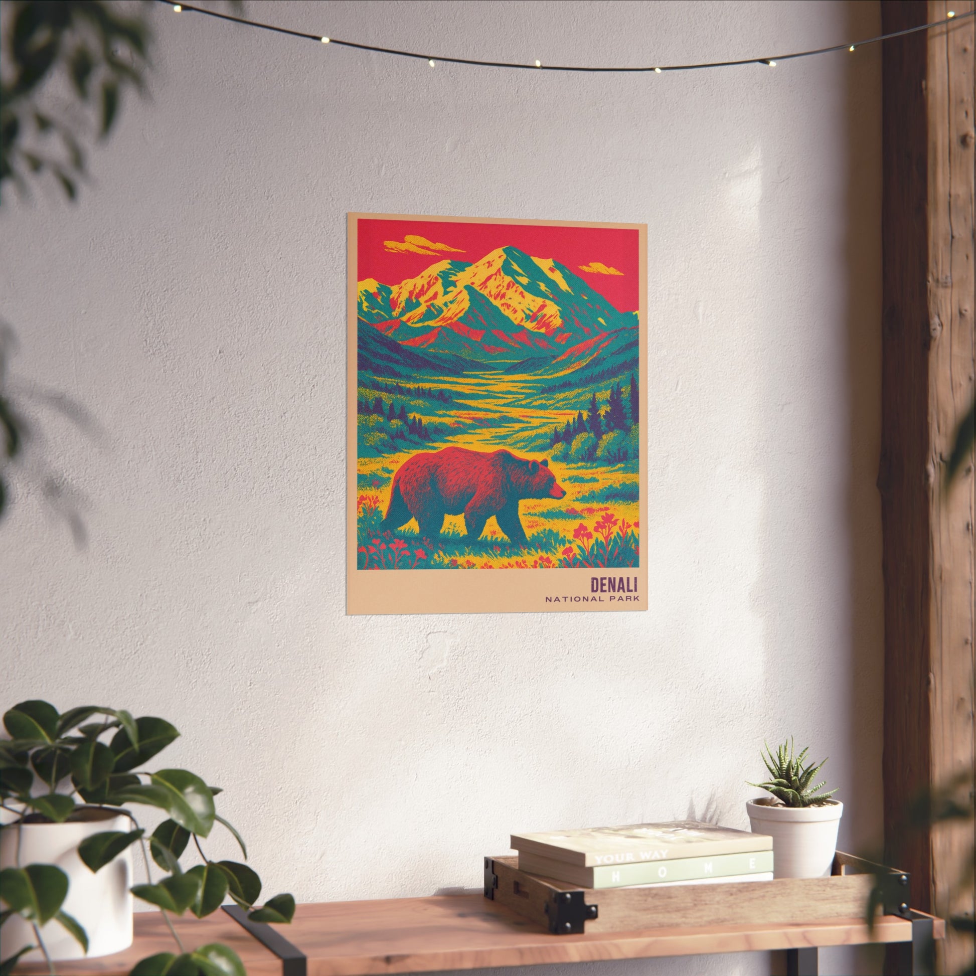 Denali National Park Poster : VINTAGEGRAPH Collection