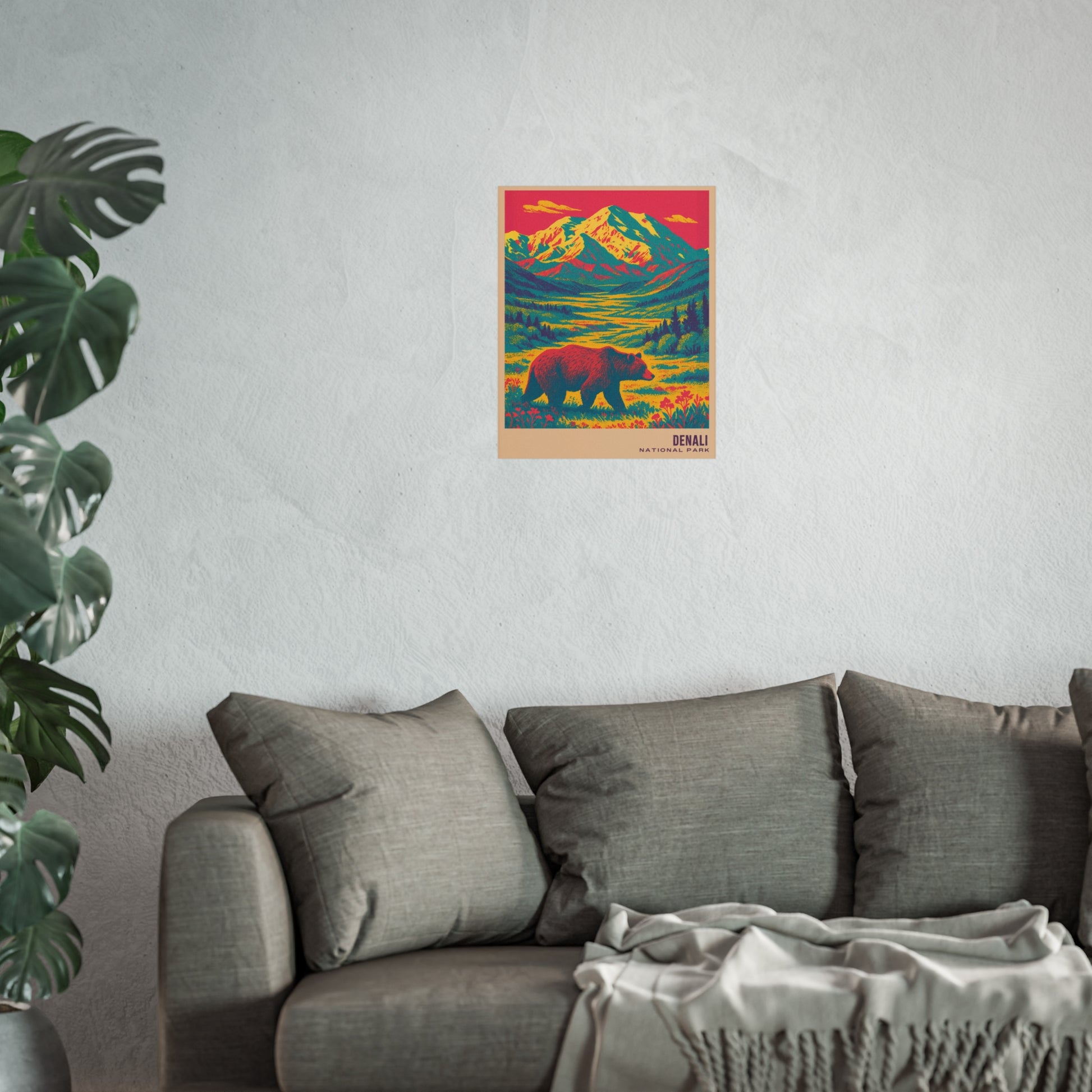 Denali National Park Poster : VINTAGEGRAPH Collection