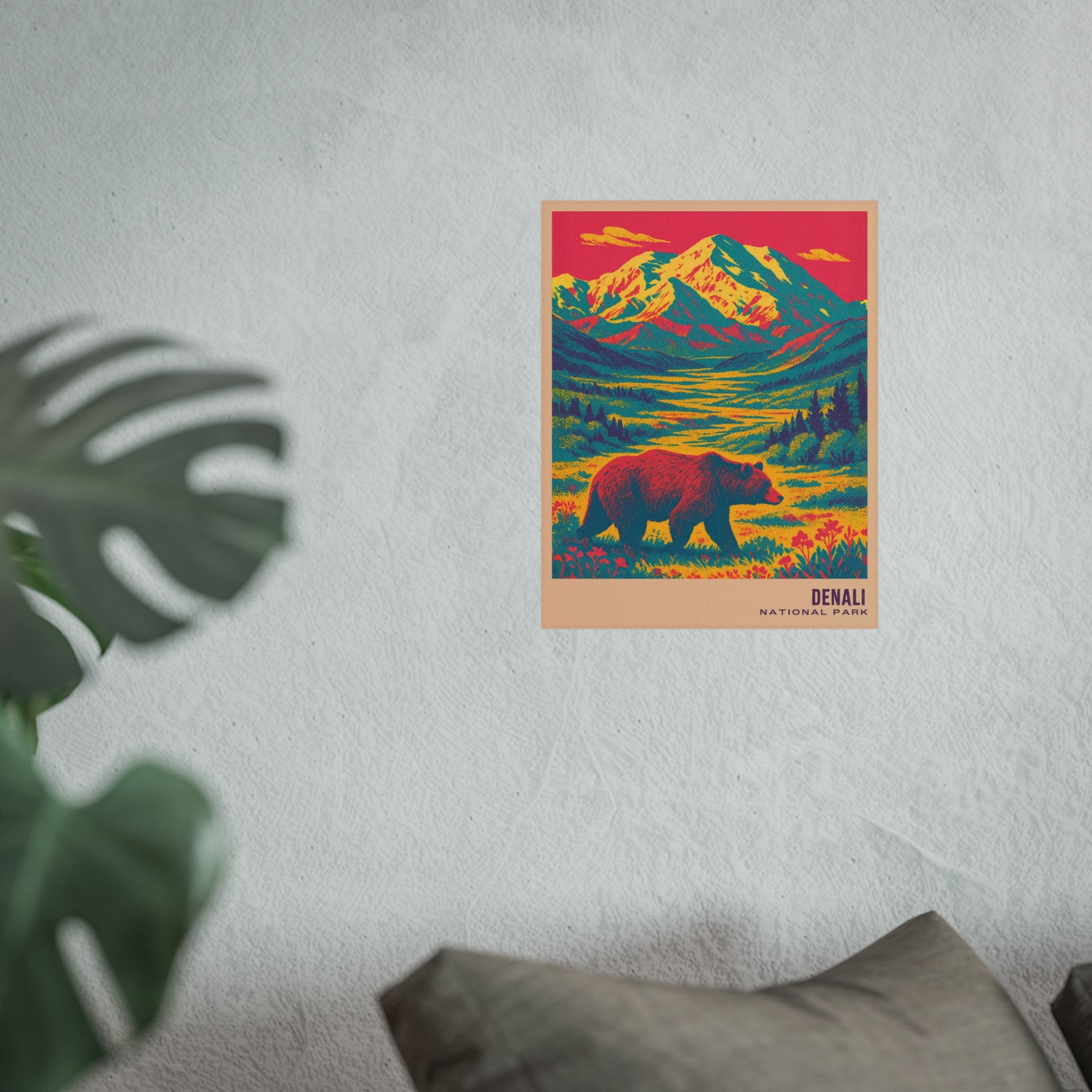 Denali National Park Poster : VINTAGEGRAPH Collection