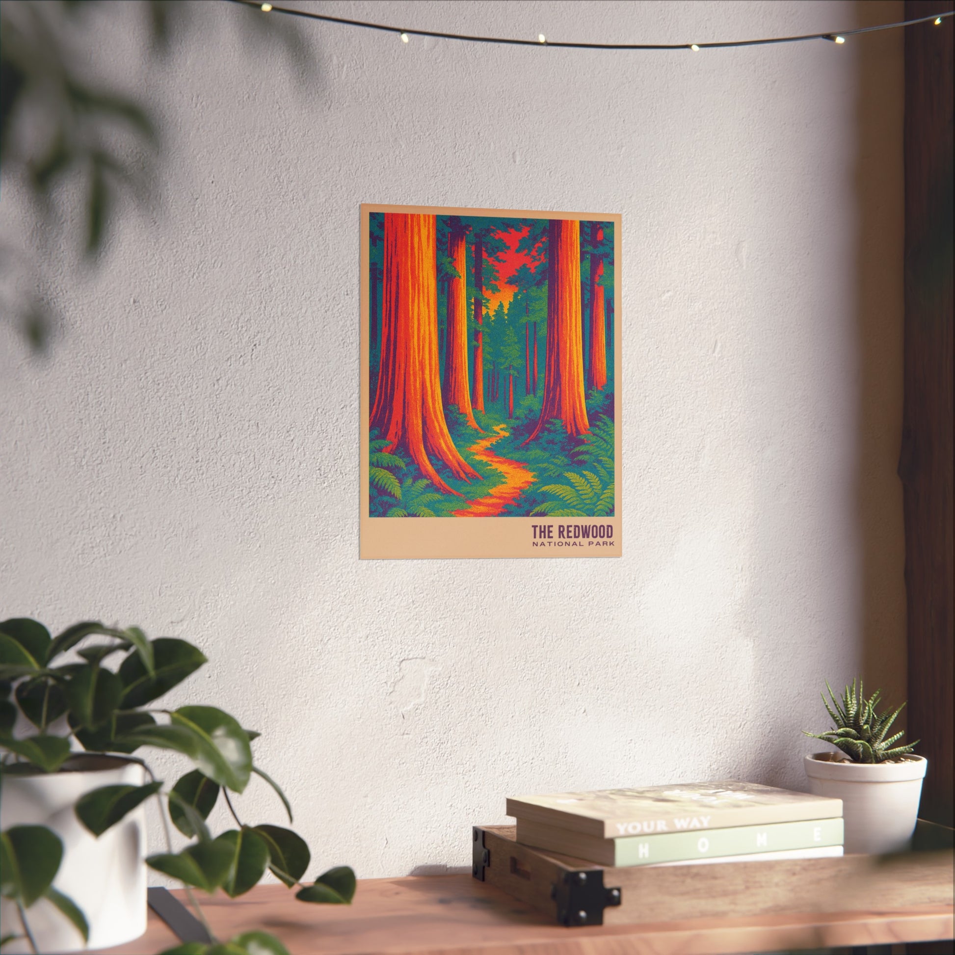 Redwoods National Park Poster : VINTAGEGRAPH Collection