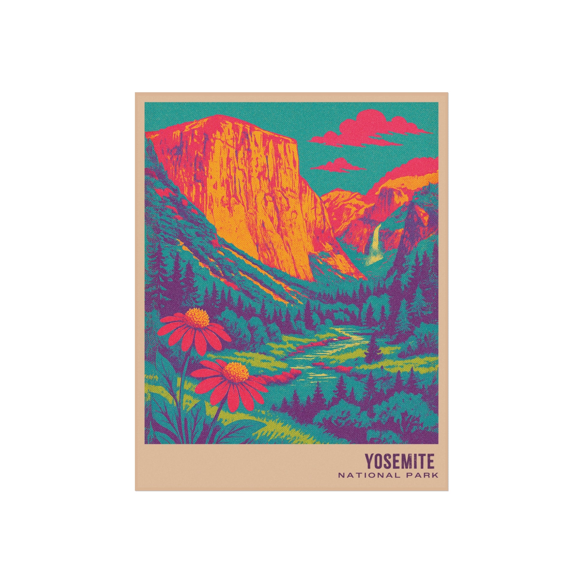 Yosemite National Park Poster : VINTAGEGRAPH Collection
