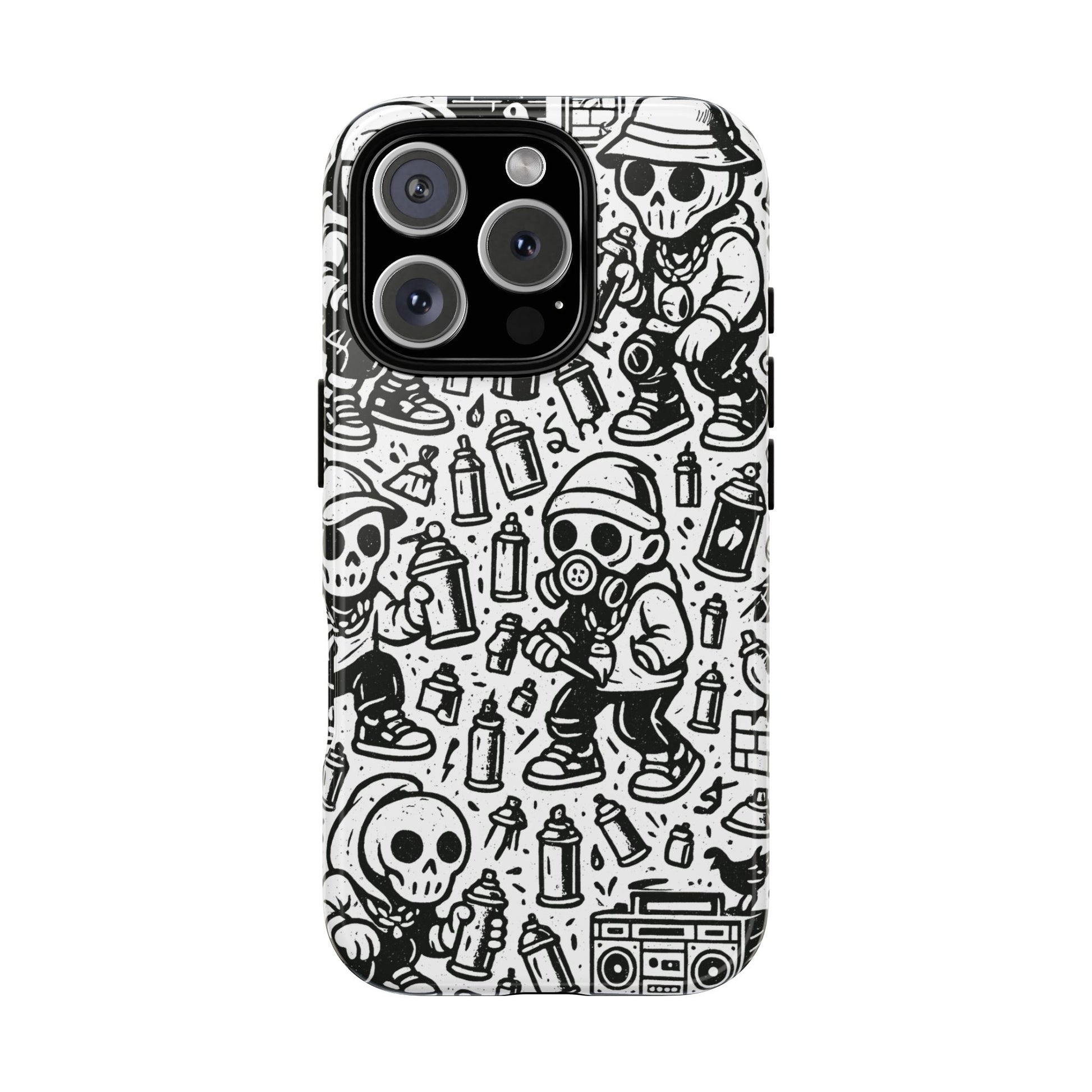 Graffiti Artist - Kreepy Kyds Pattern Phone Case