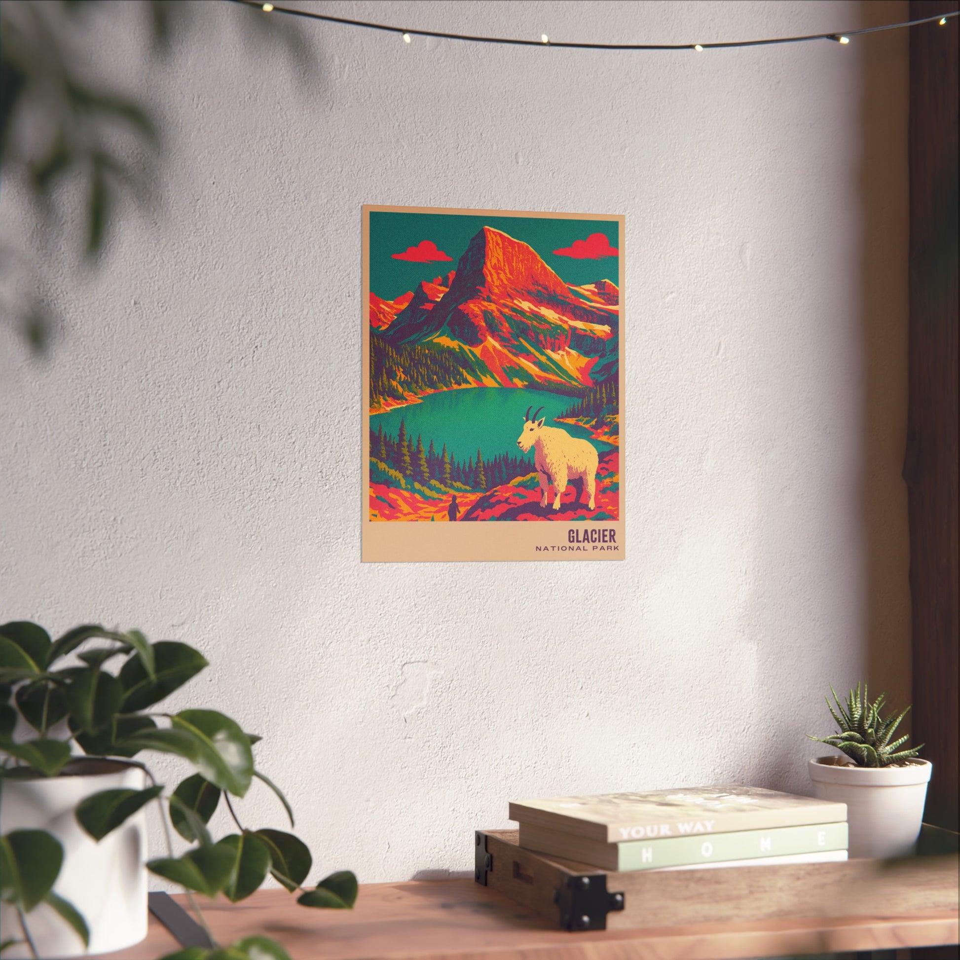 Glacier National Park Poster : VINTAGEGRAPH Collection