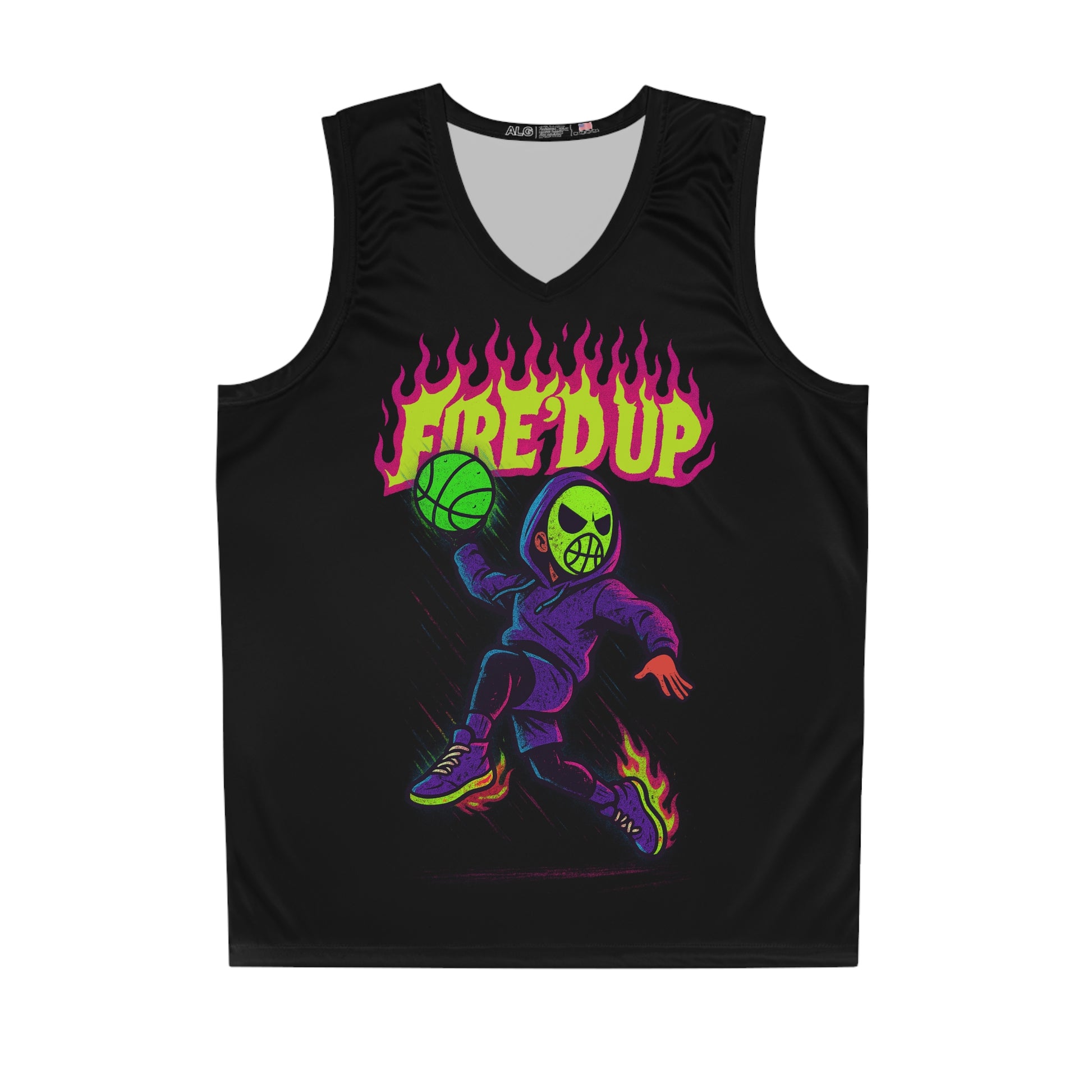 Basketball FIRE'D UP Kreepy Kyds Jersey