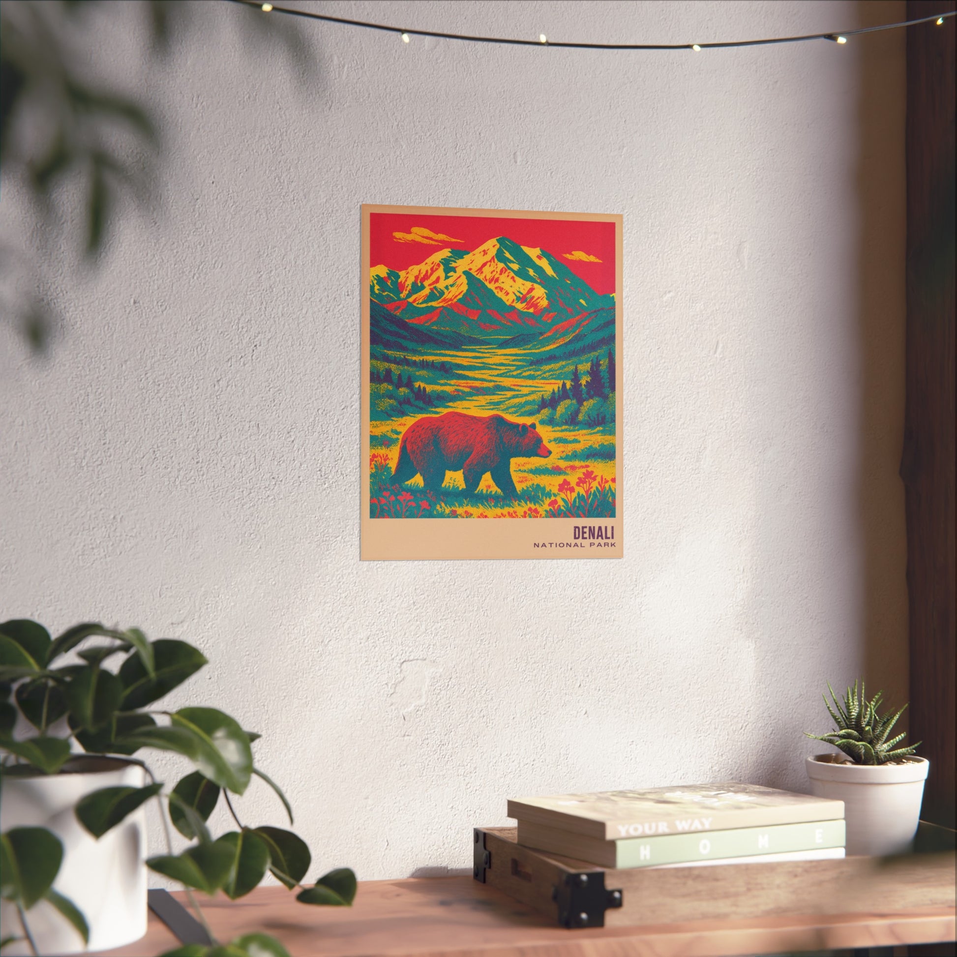 Denali National Park Poster : VINTAGEGRAPH Collection
