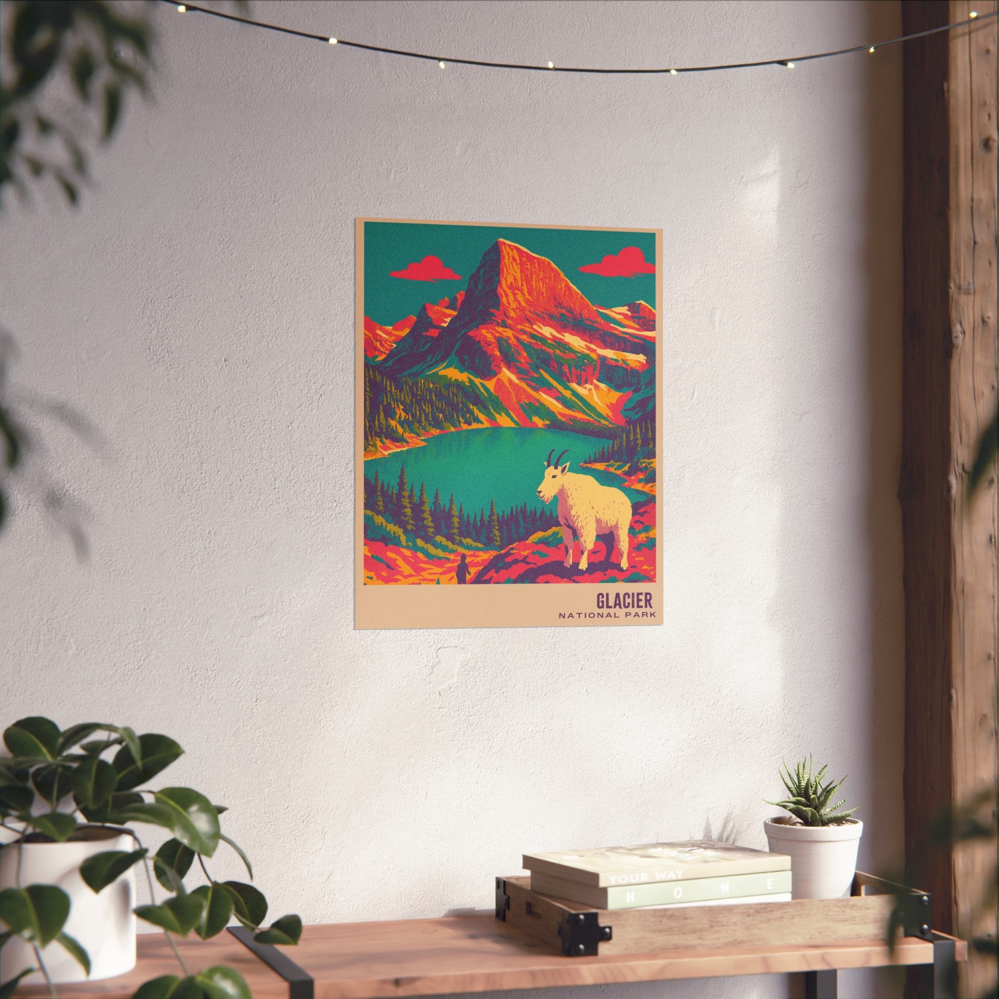 Glacier National Park Poster : VINTAGEGRAPH Collection