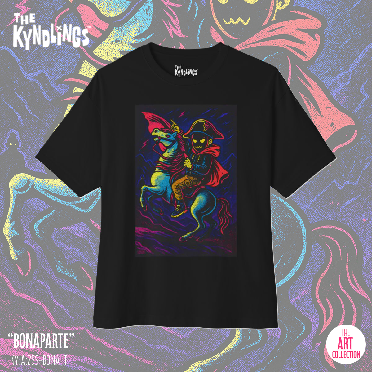 BONAPARTE : Bold Unisex Oversized Graphic Tee