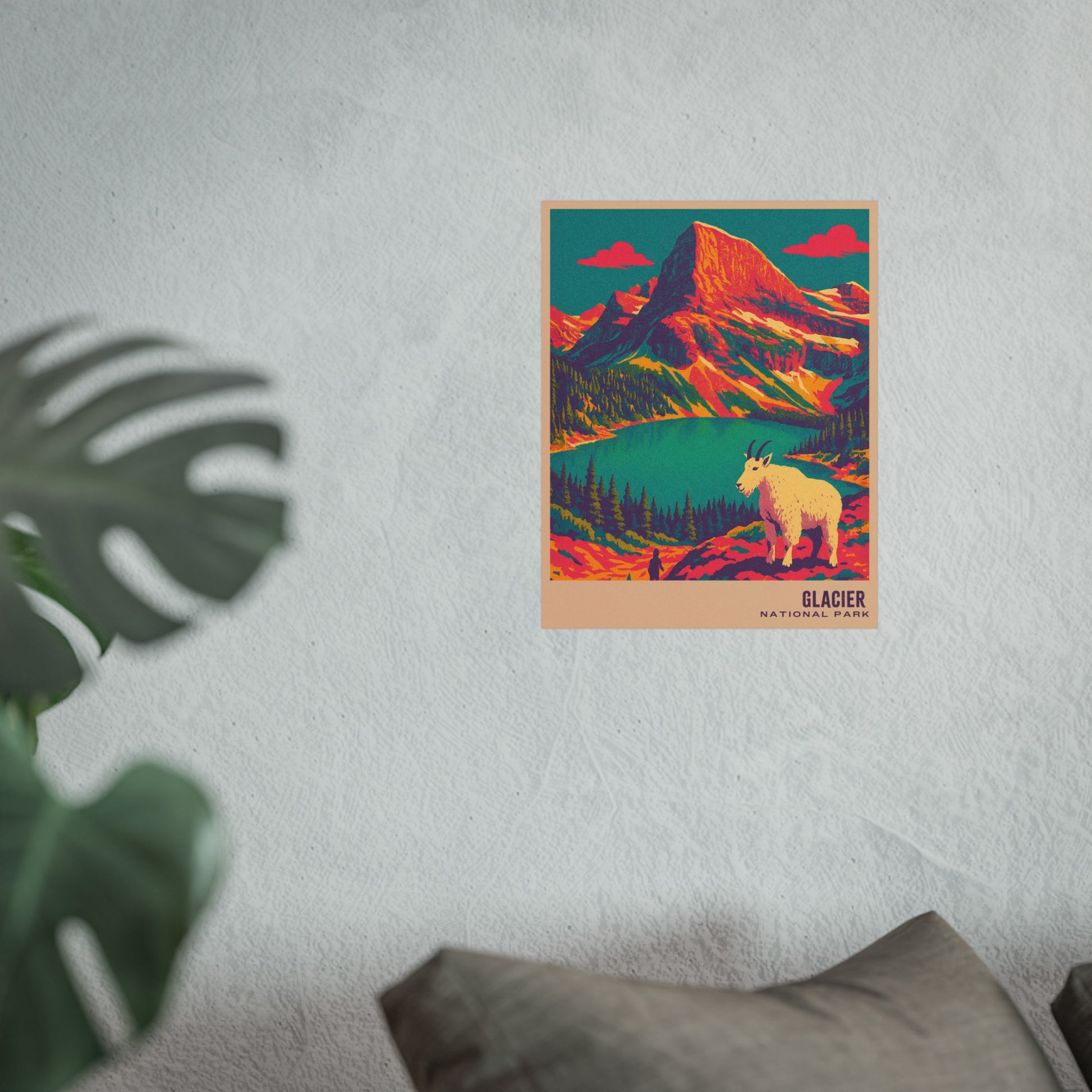 Glacier National Park Poster : VINTAGEGRAPH Collection