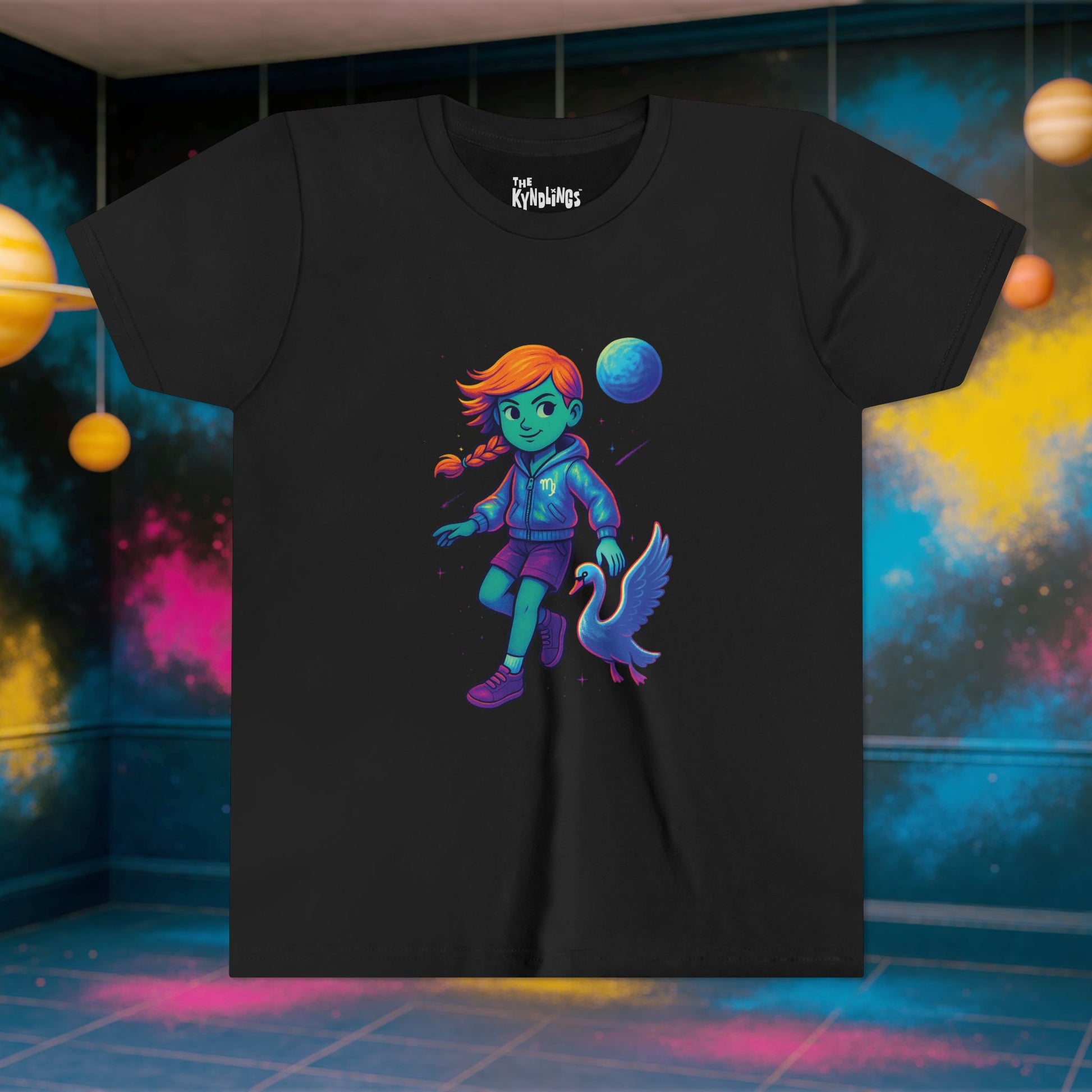 Virgo Zodiac Girl Youth T-Shirt