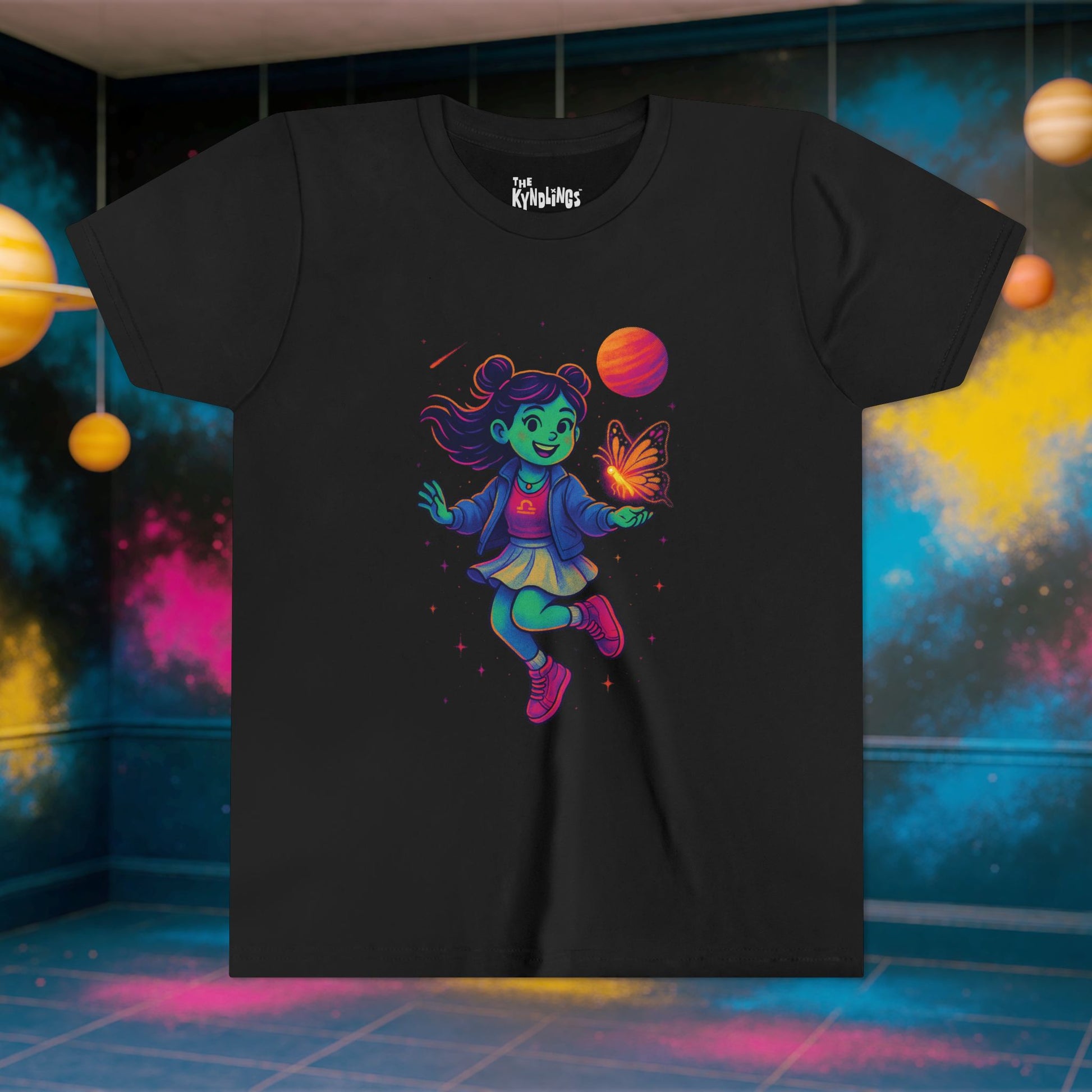 Libra Zodiac Girl Youth T-Shirt