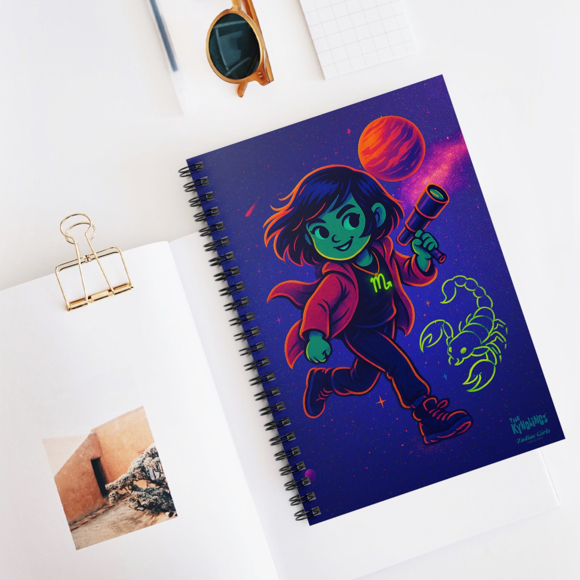 Spiral Notebook by Zodiac Girls: Scorpio