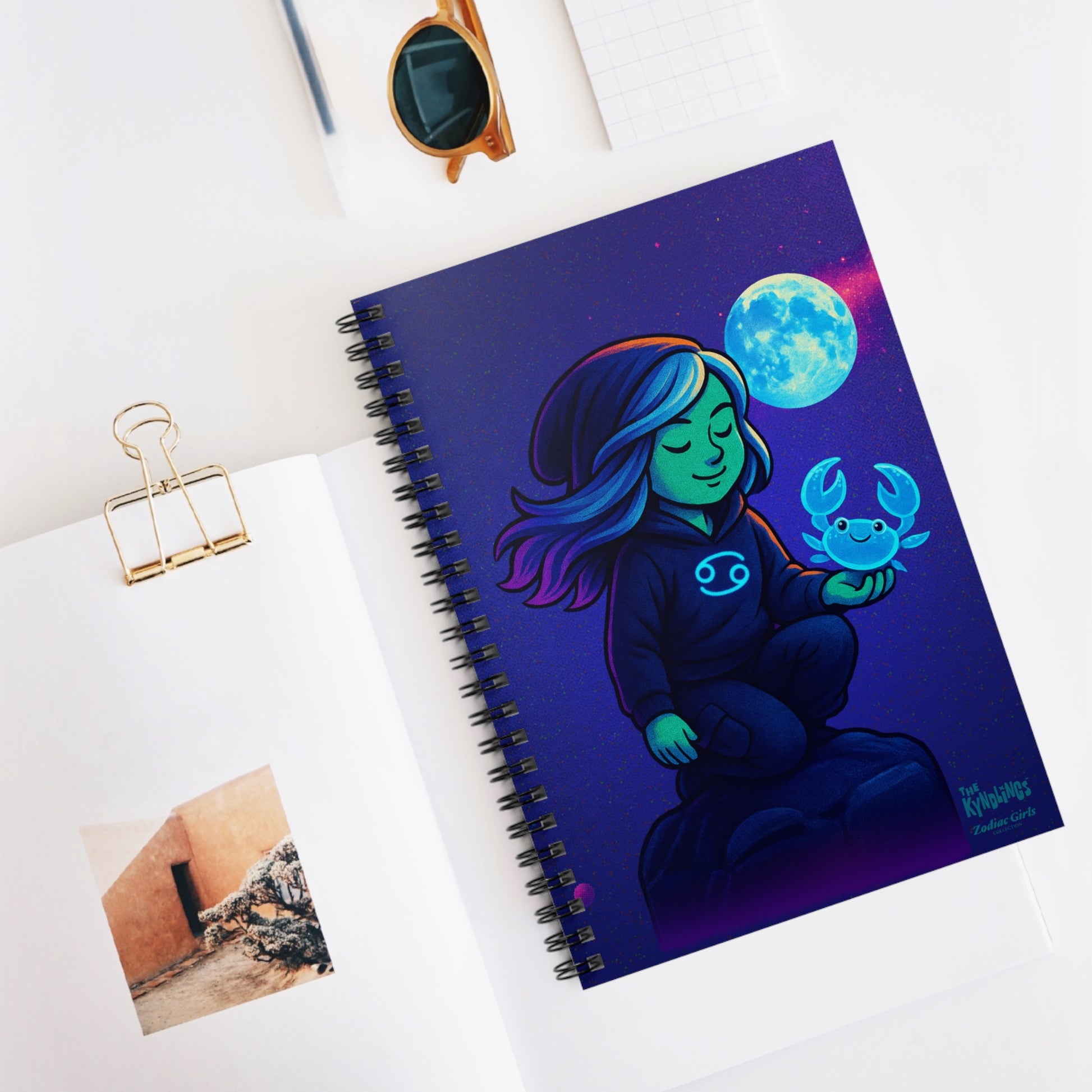 Spiral Notebook by Zodiac Girls: Cancer