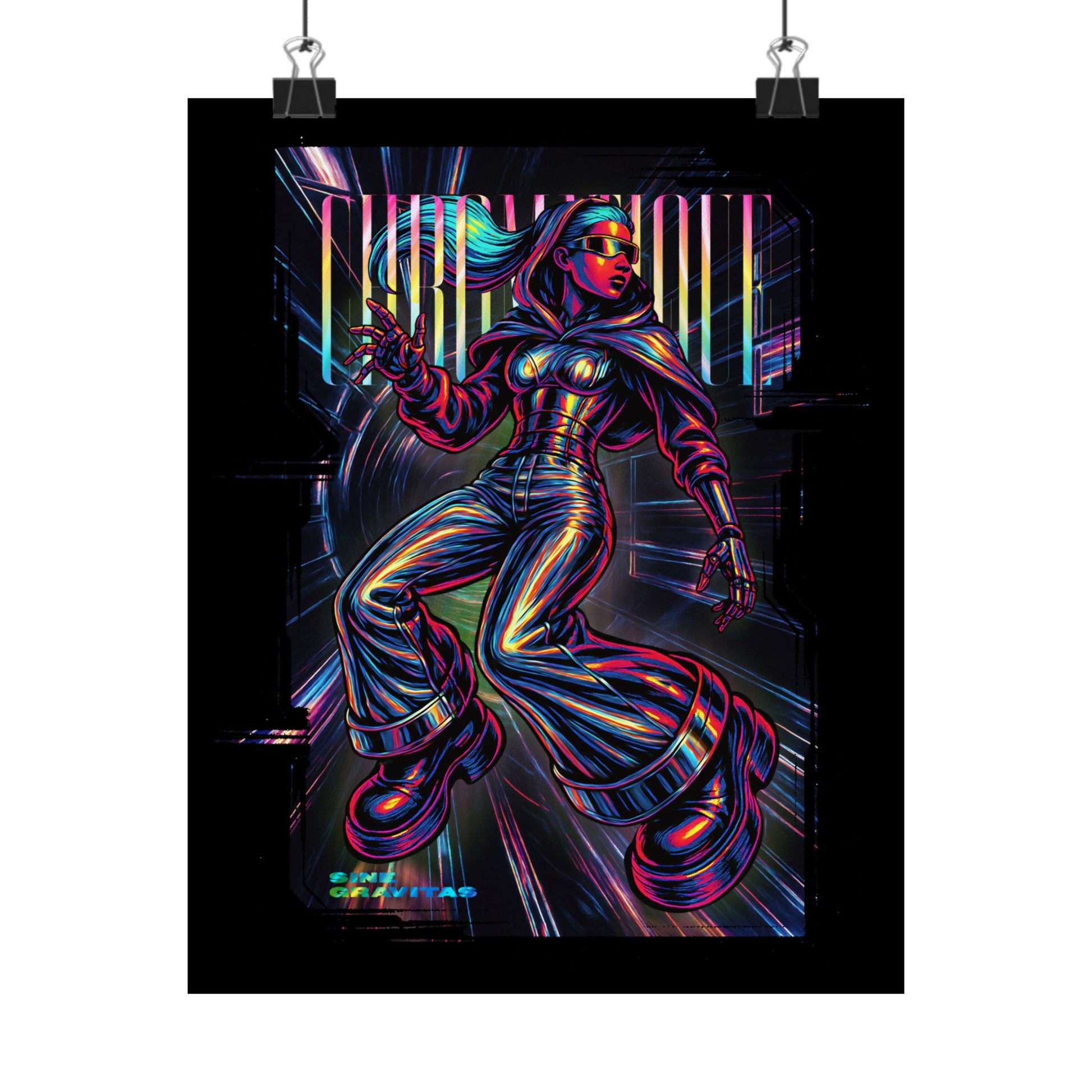 CHROMATIQUE: Sine Gravitas Art Print | CHROMATIQUE Collection