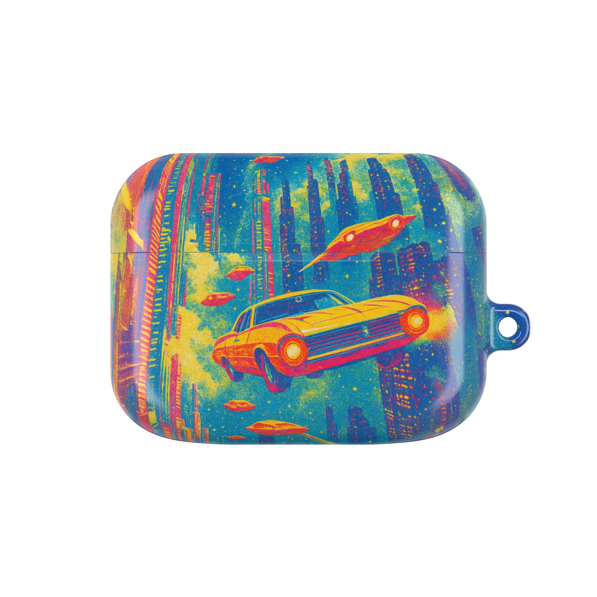 Getaway Car - Retro Futuristic AirPod Case : VINTAGEGRAPH