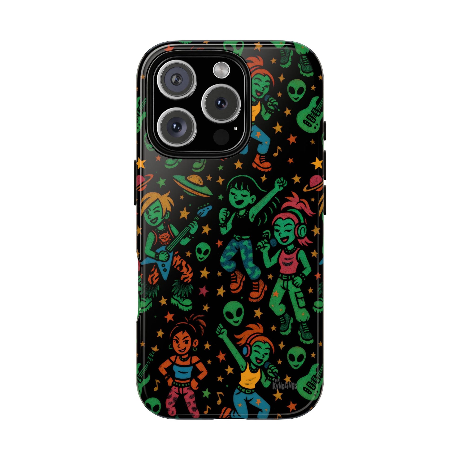 ALIEN ABDUCTION KARAOKE - Kreepy Kyds Pattern Phone Case