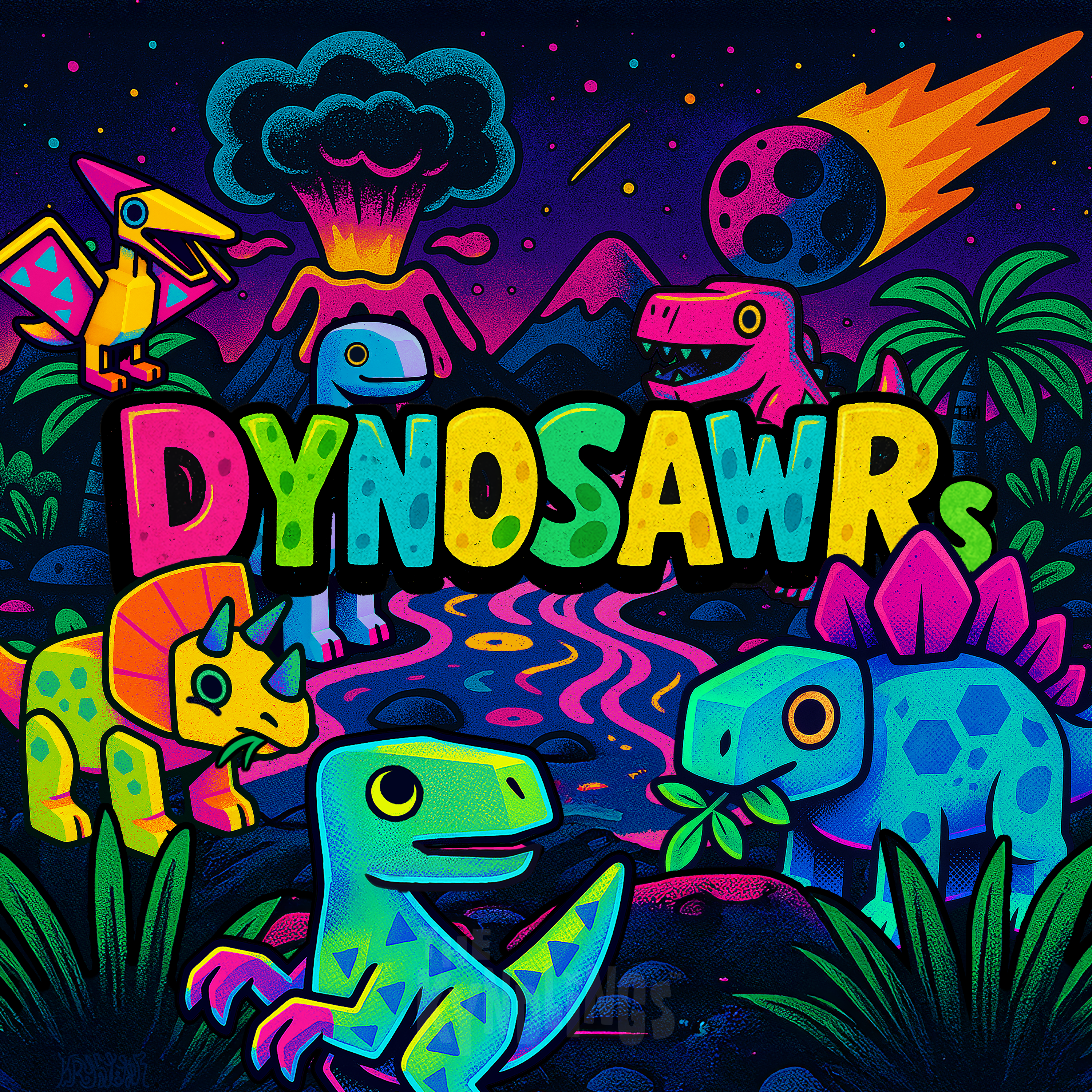 DYNOSAWR! Kids Collection