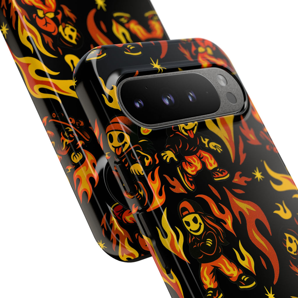 FYRE DANCE - Kreepy Kyds Pattern Phone Case