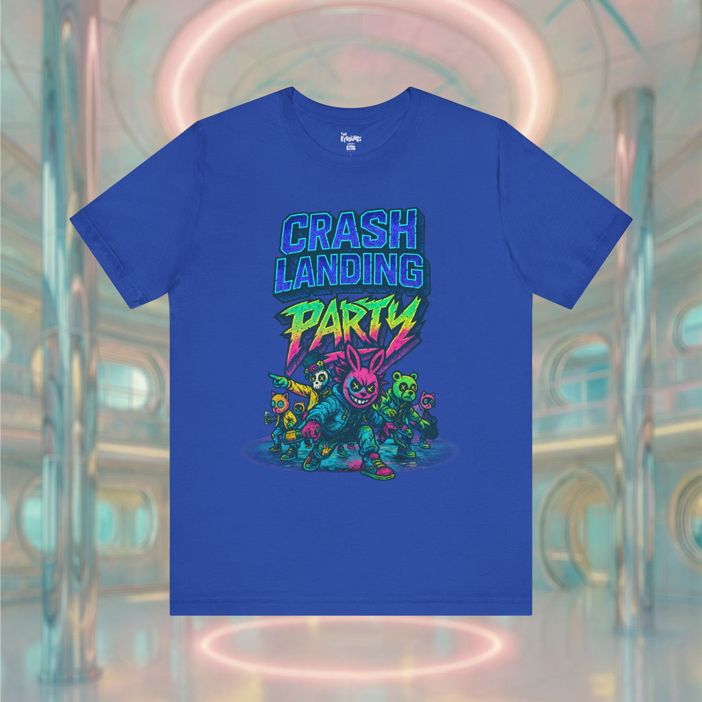 CRASH LANDING PARTY Unisex Tee