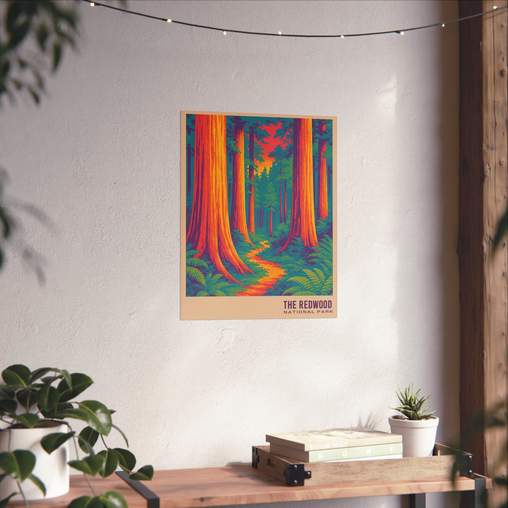 Redwoods National Park Poster : VINTAGEGRAPH Collection