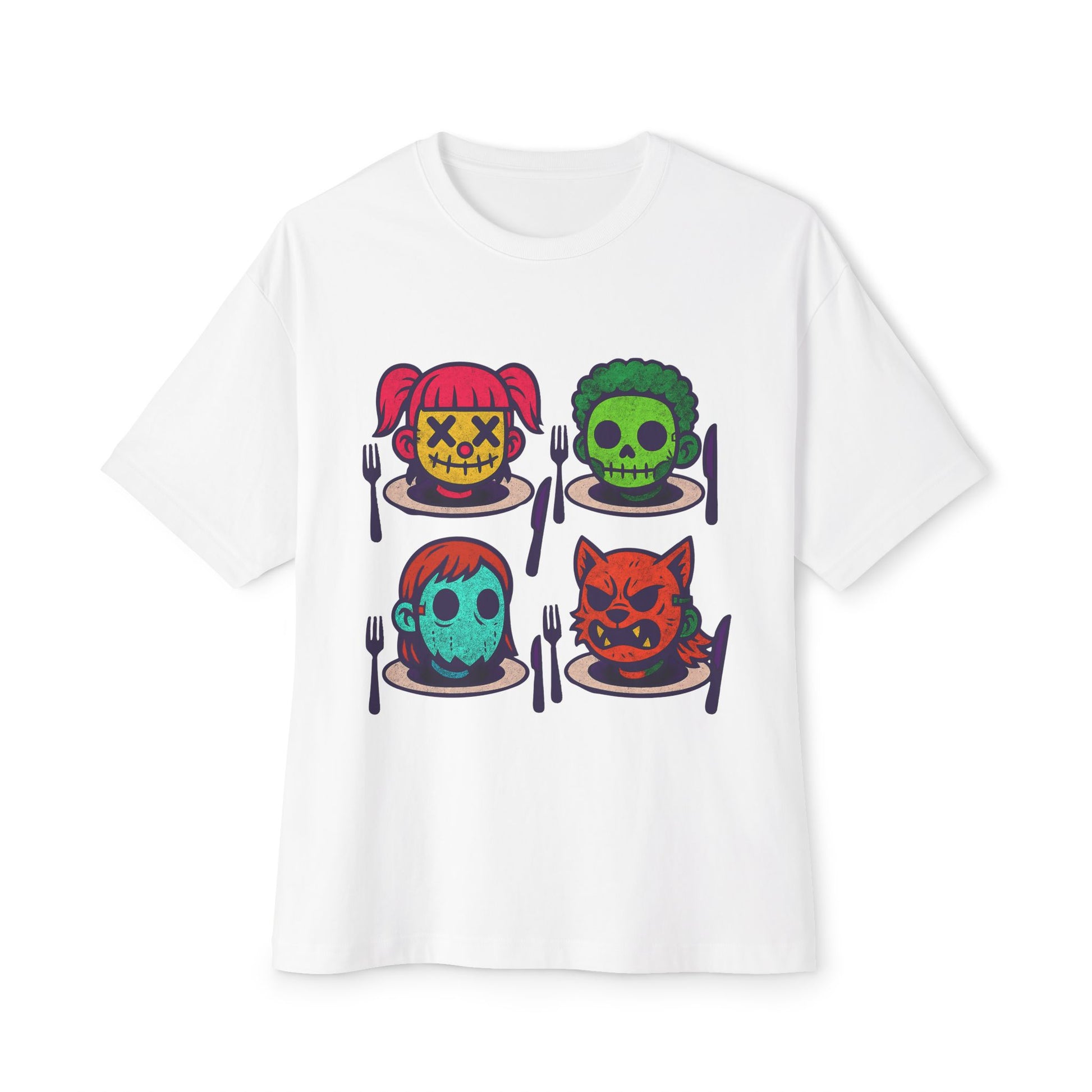 SLAYED & SERVED : Oversized Unisex Graphic Tee