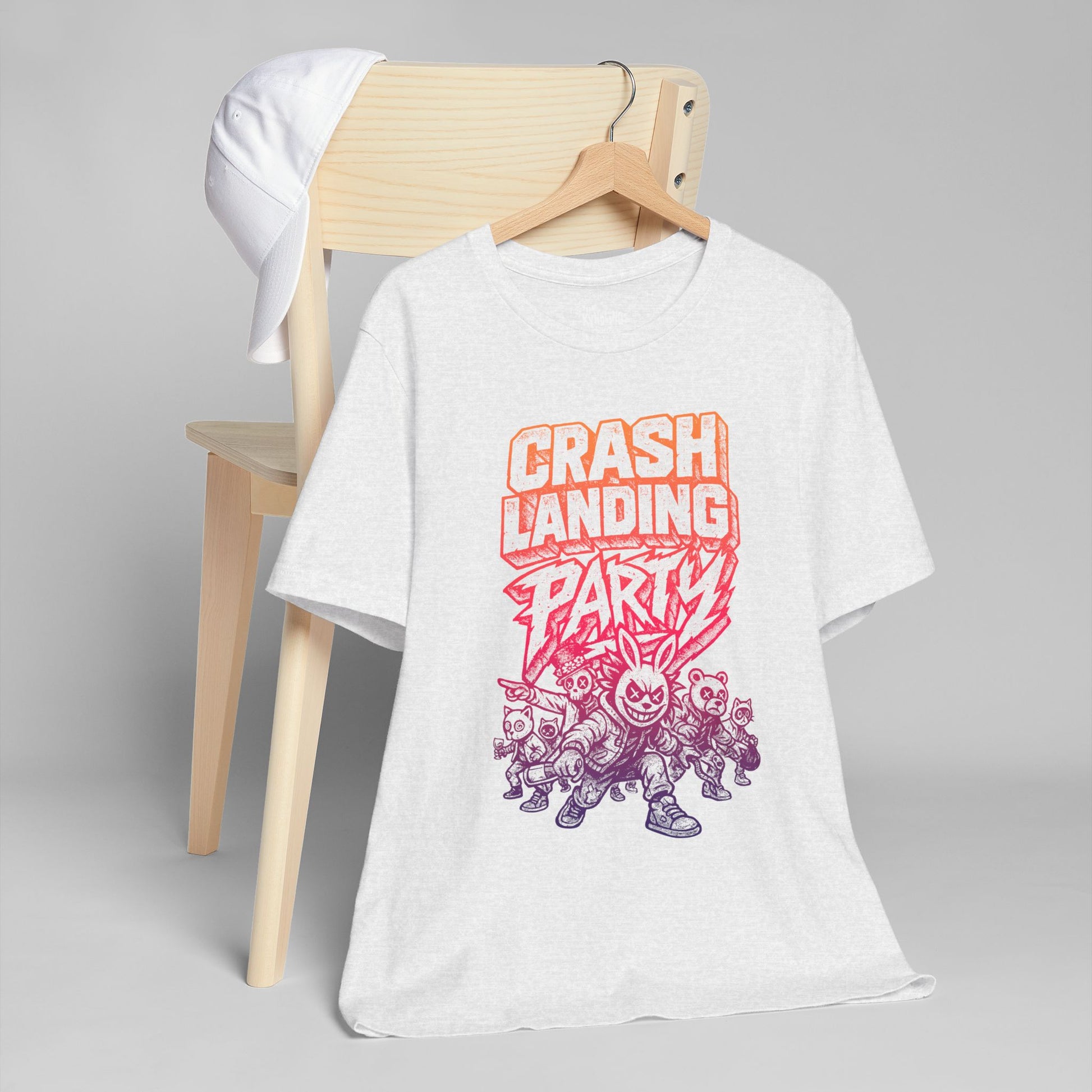 CRASH LANDING PARTY Unisex Tee