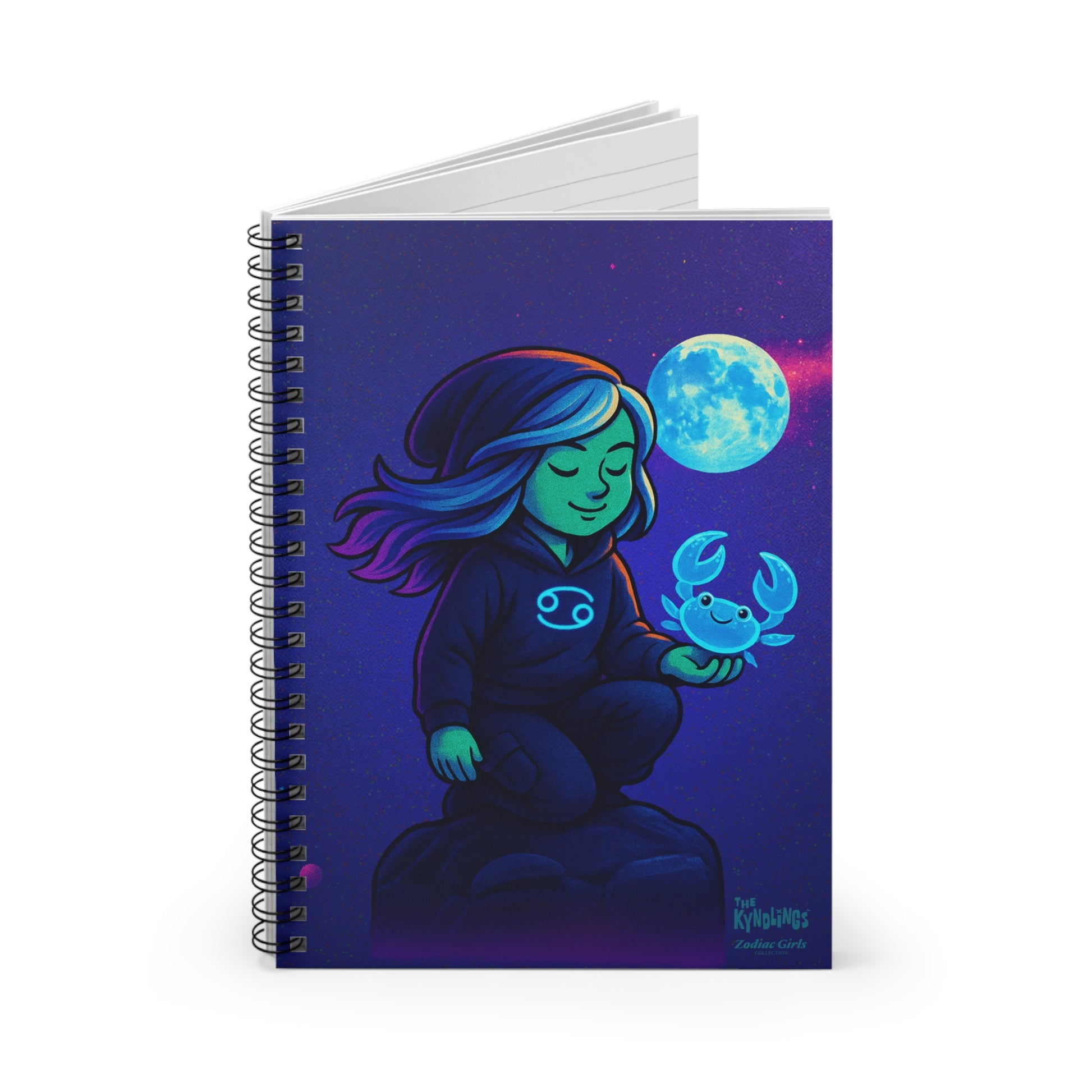 Spiral Notebook by Zodiac Girls: Cancer