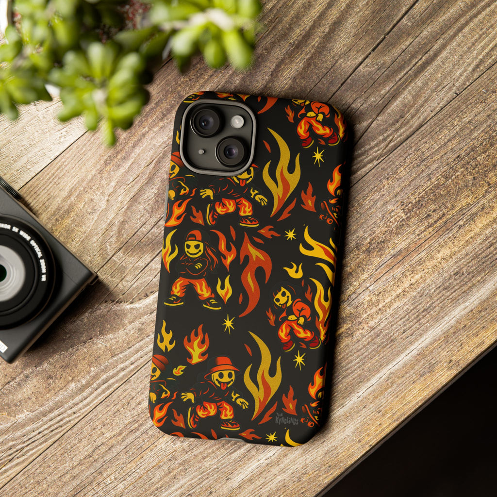 FYRE DANCE - Kreepy Kyds Pattern Phone Case
