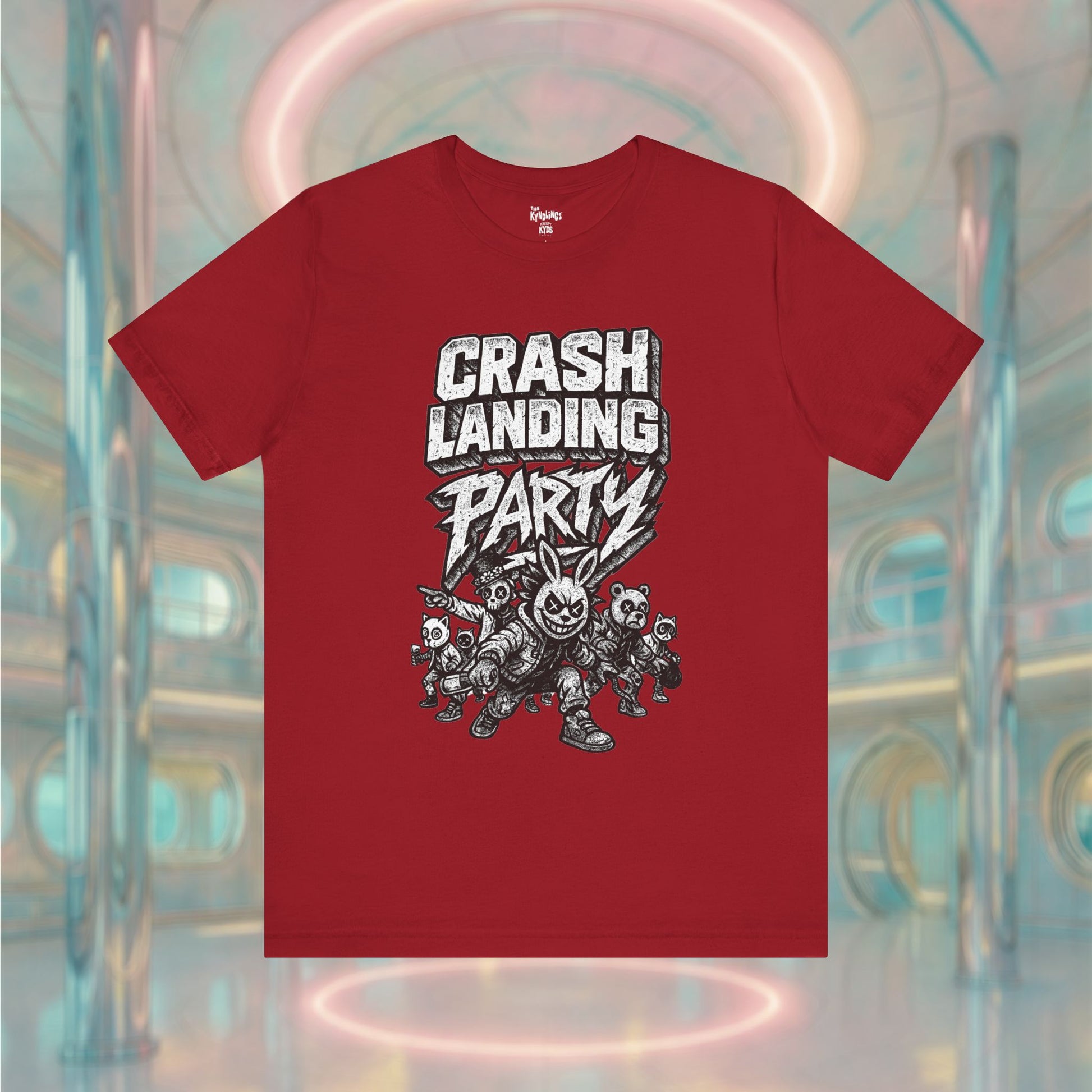 CRASH LANDING PARTY Unisex Tee
