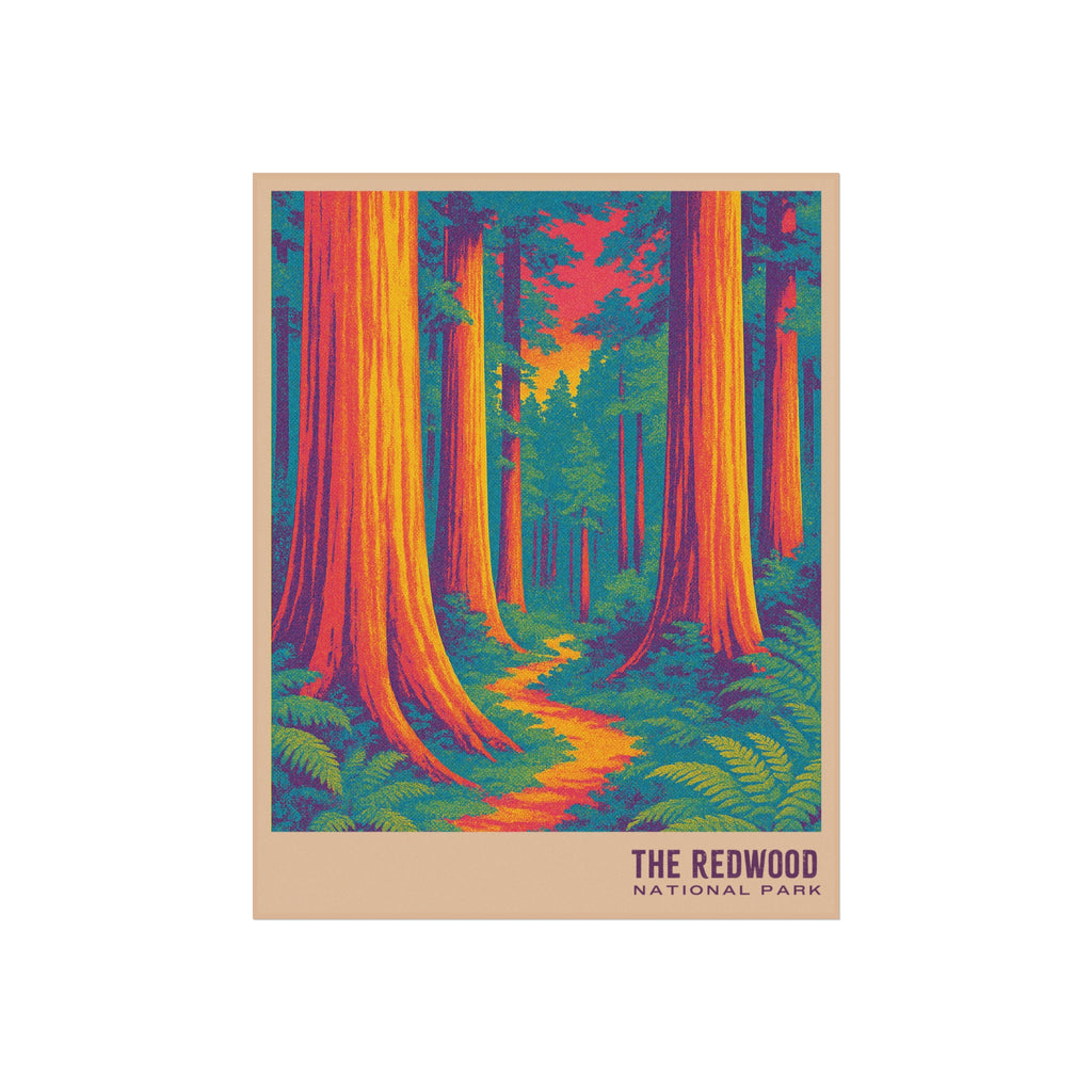 Redwoods National Park Poster : VINTAGEGRAPH Collection