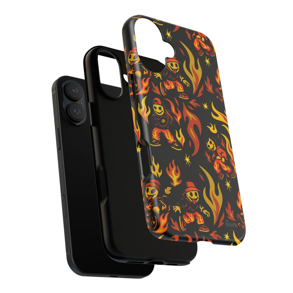 FYRE DANCE - Kreepy Kyds Pattern Phone Case