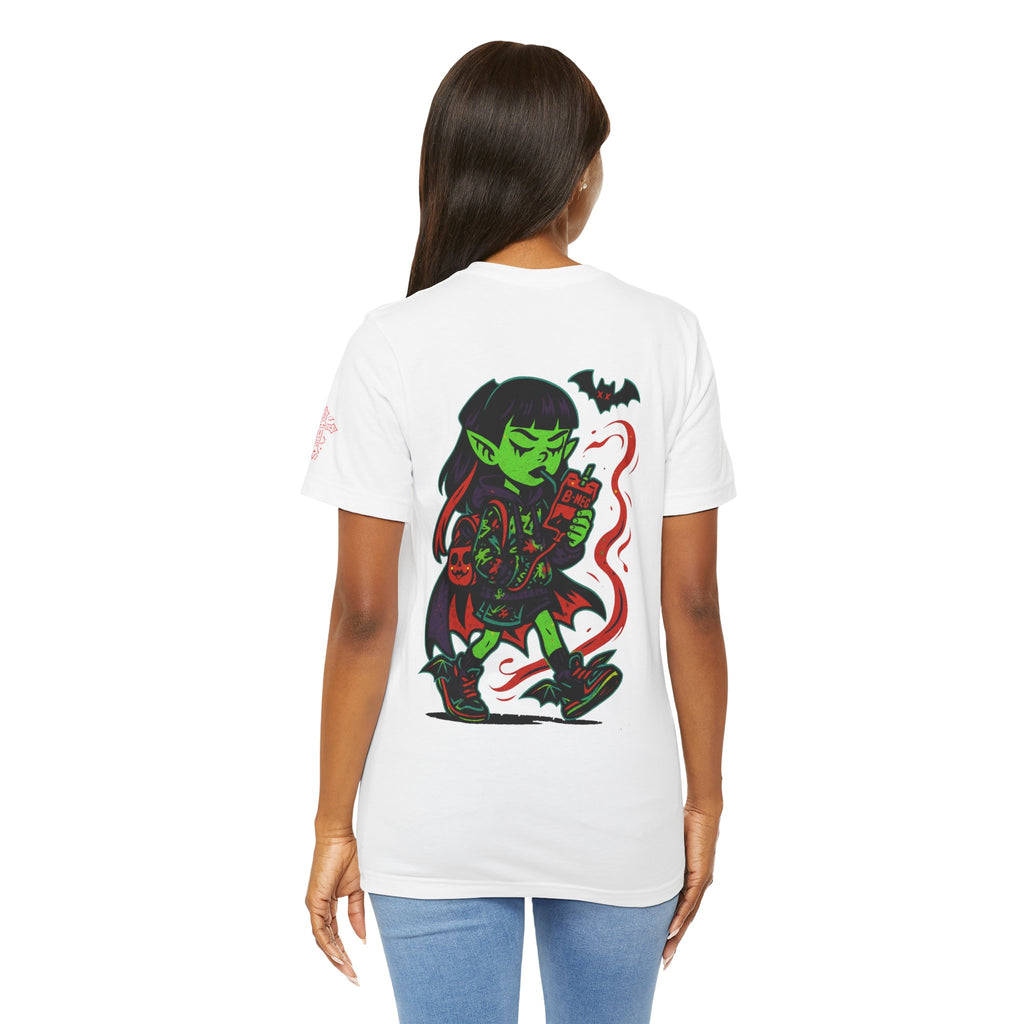 BAD BLOOD Vampire Girl Graphic Tee