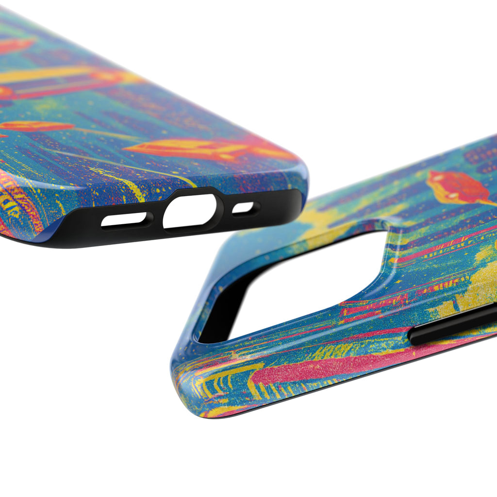 Getaway Car Phone Case: VINTAGEGRAPH Collection