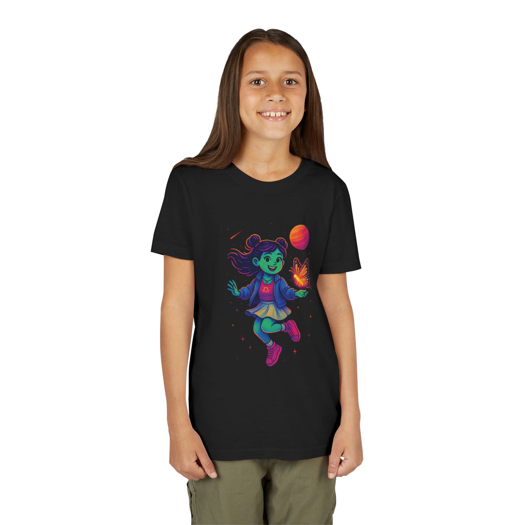 Libra Zodiac Girl Youth T-Shirt