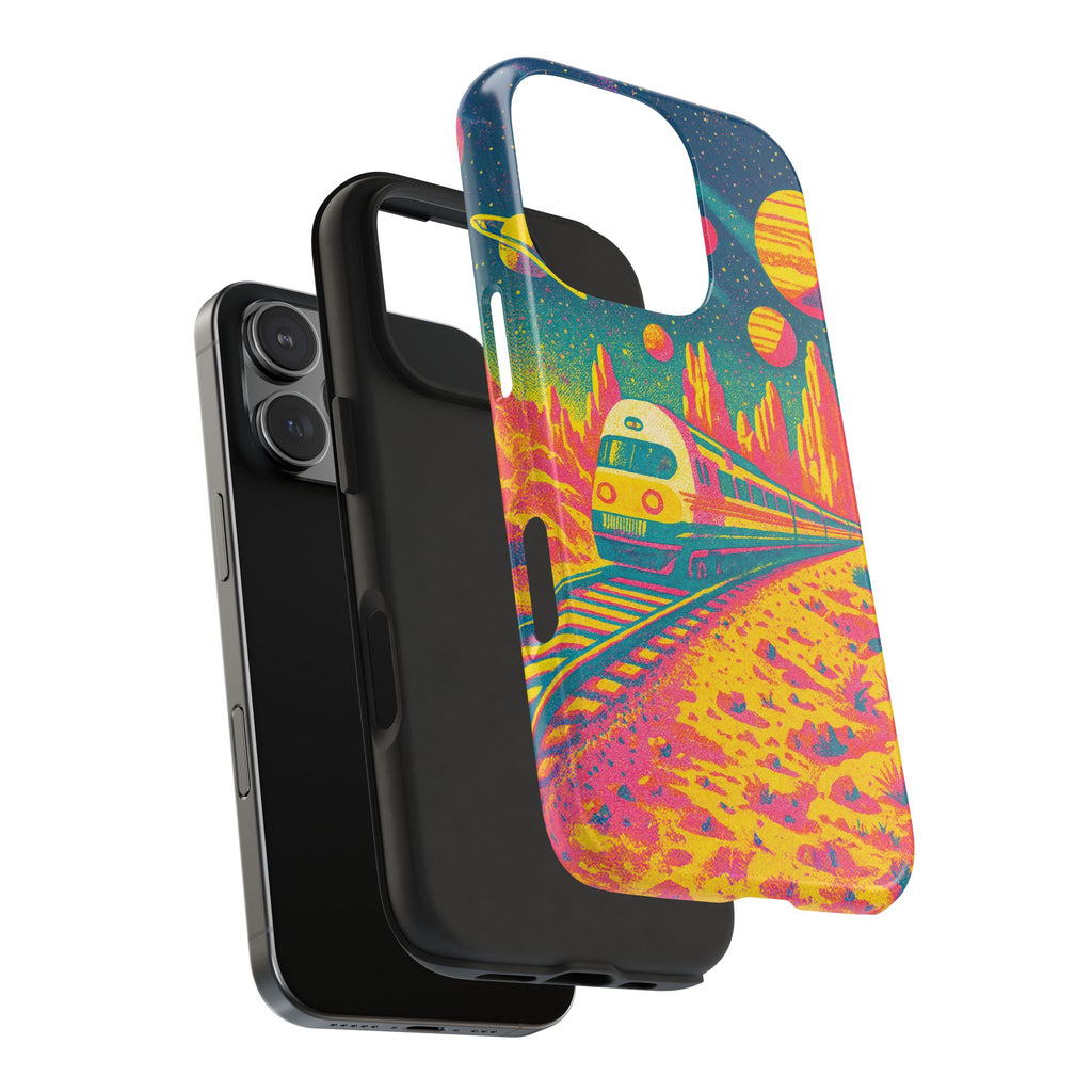 Canyons of Mars Phone Case : VINTAGEGRAPH Collection