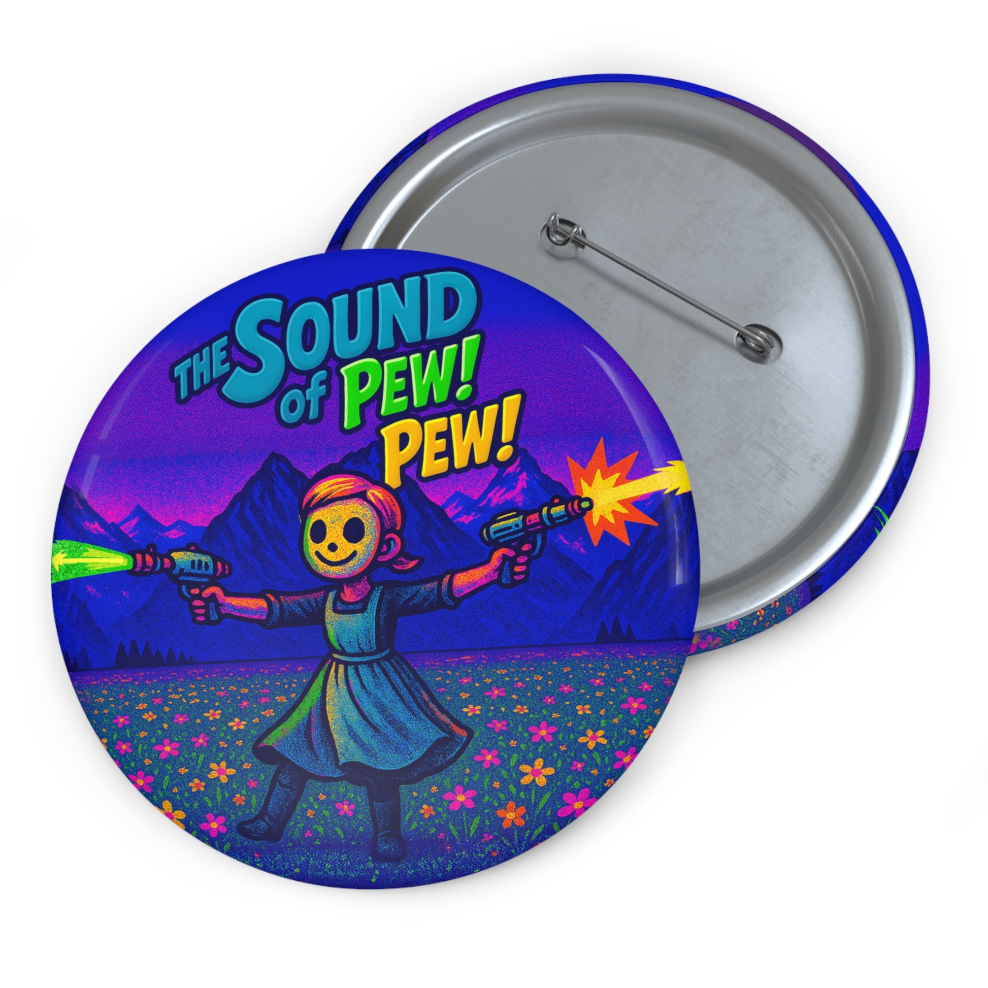 The Sound of Pew Pew - Pin Button