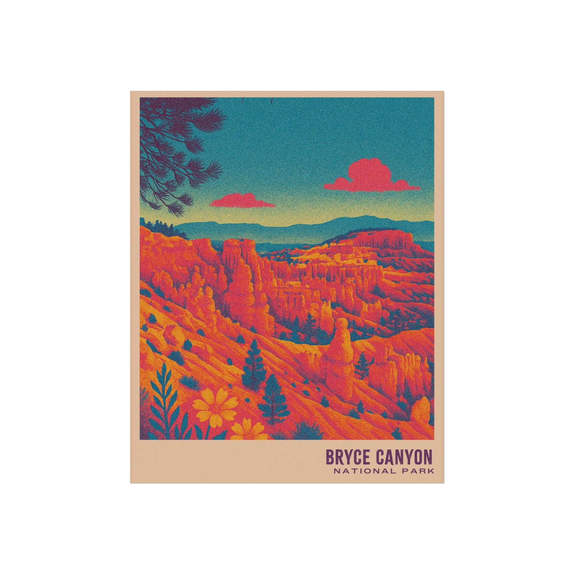 Bryce Canyon National Park Poster : VINTAGEGRAPH Collection