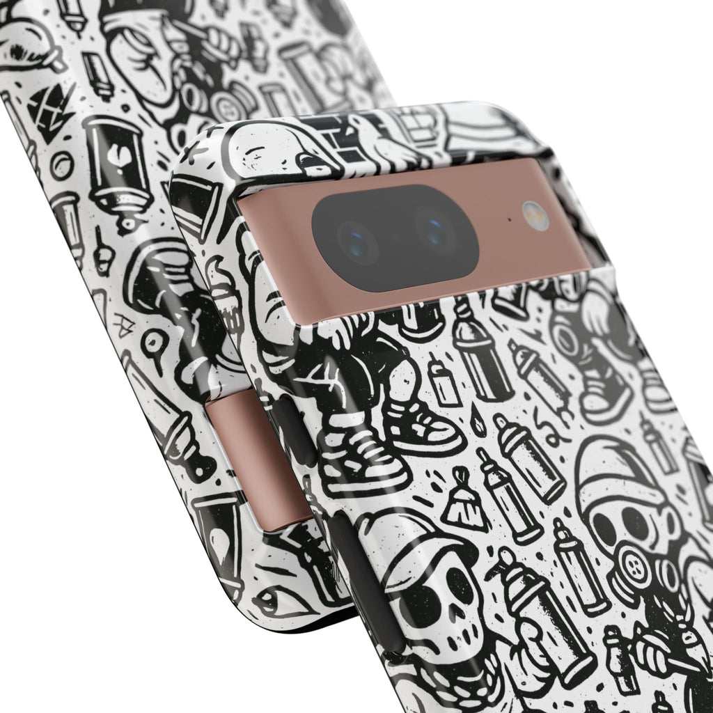 Graffiti Artist - Kreepy Kyds Pattern Phone Case