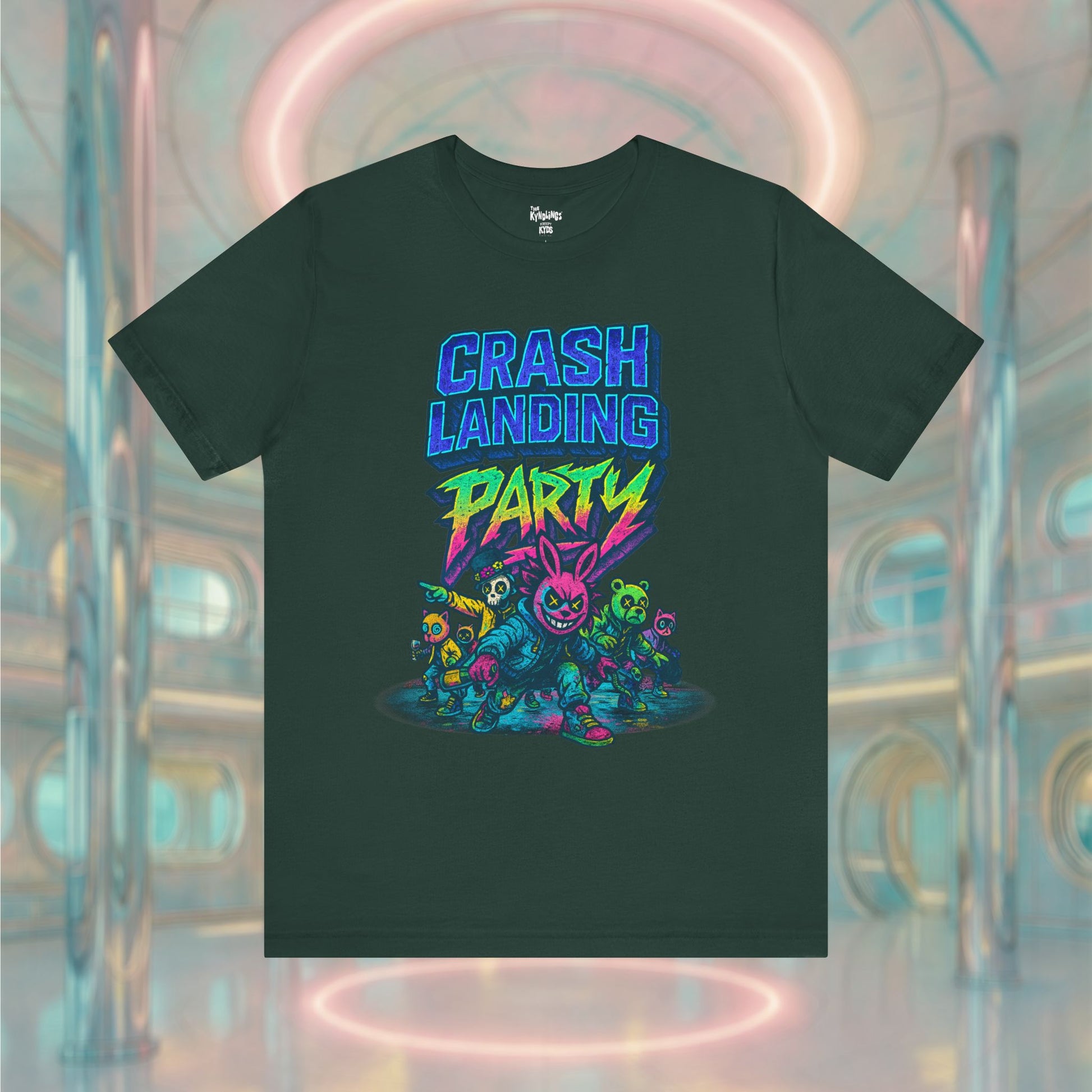 CRASH LANDING PARTY Unisex Tee