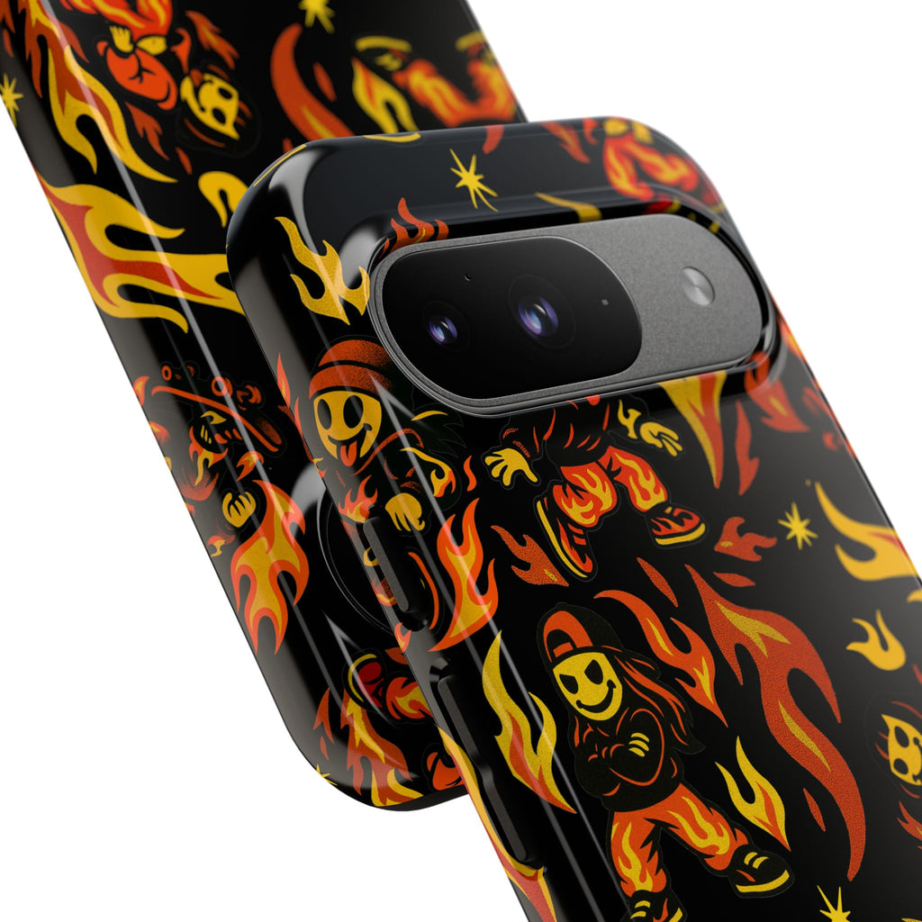 FYRE DANCE - Kreepy Kyds Pattern Phone Case