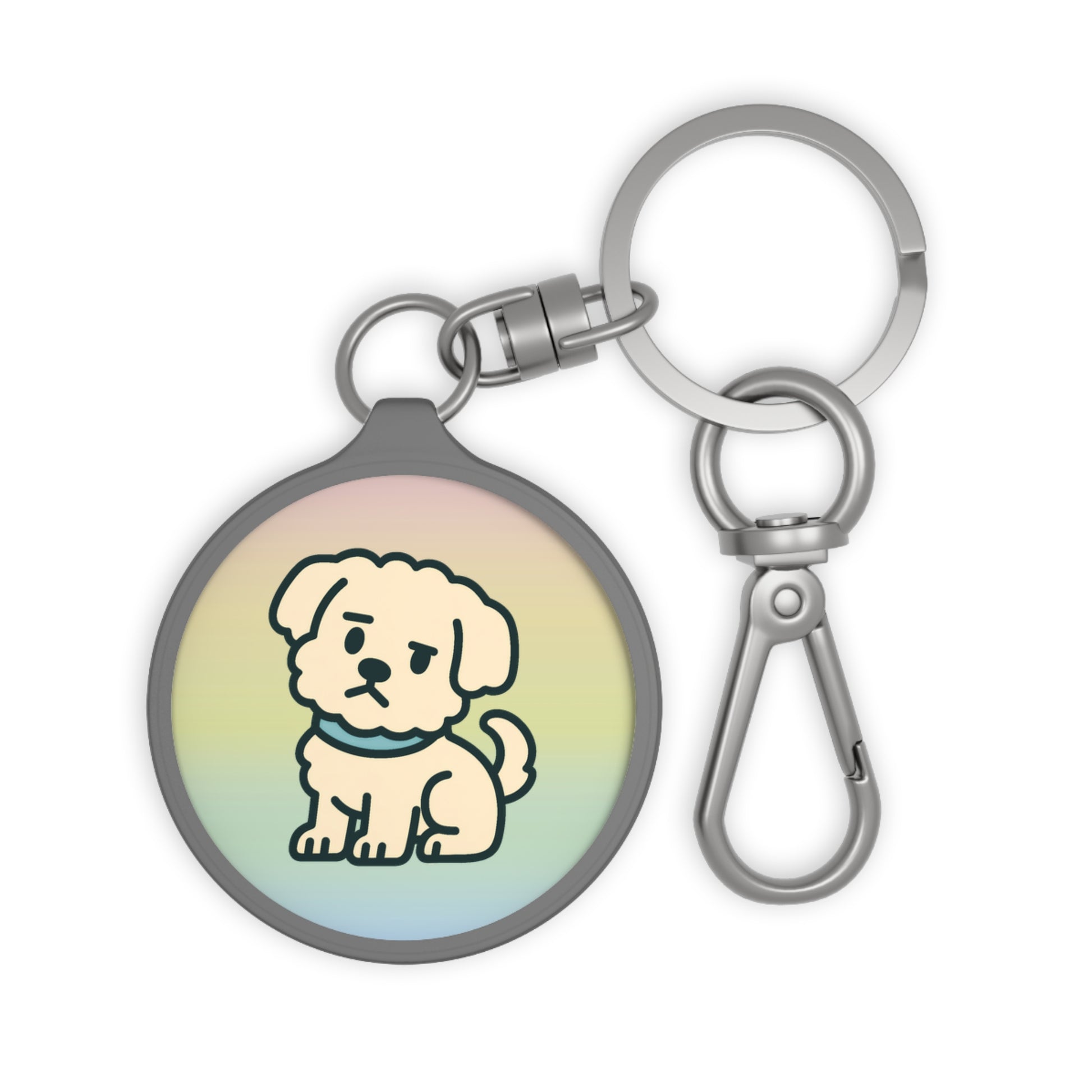 MALTESE Keyring Tag : Pocket Pet Collection