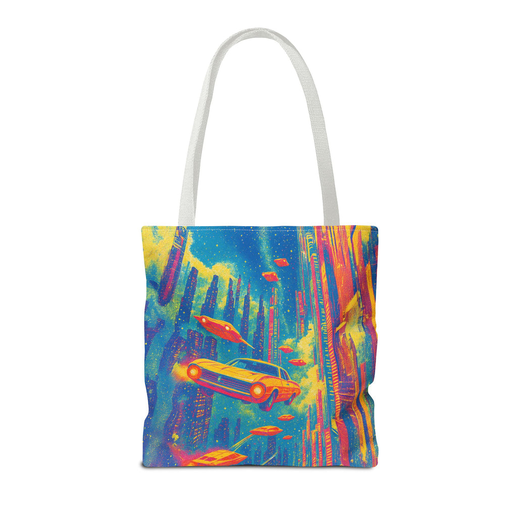 Retro-futuristic Tote Bag: VINTAGEGRAPH Collection