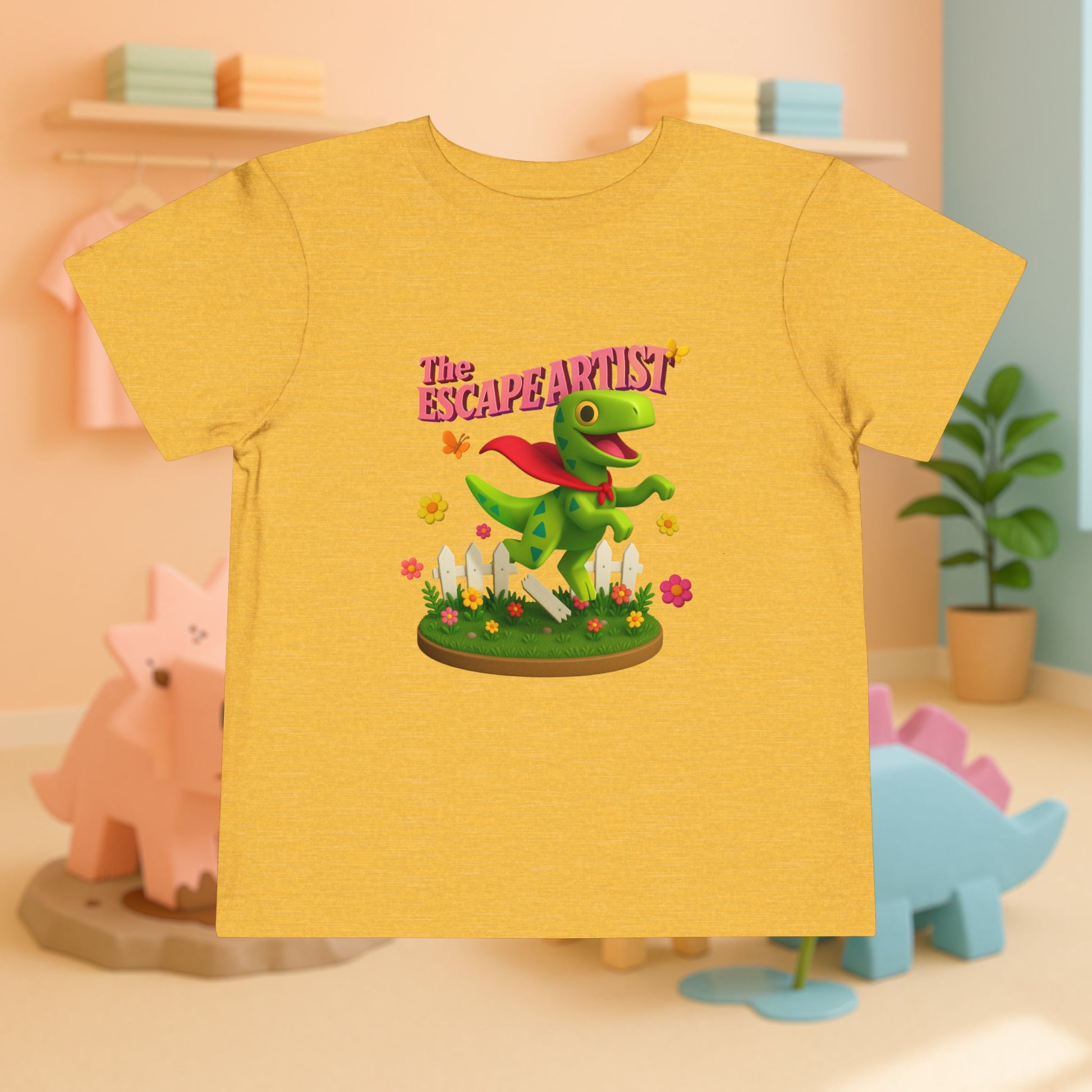 The Escape Artist, Velissa the Velociraptor | Toddler Dinosaur Tee