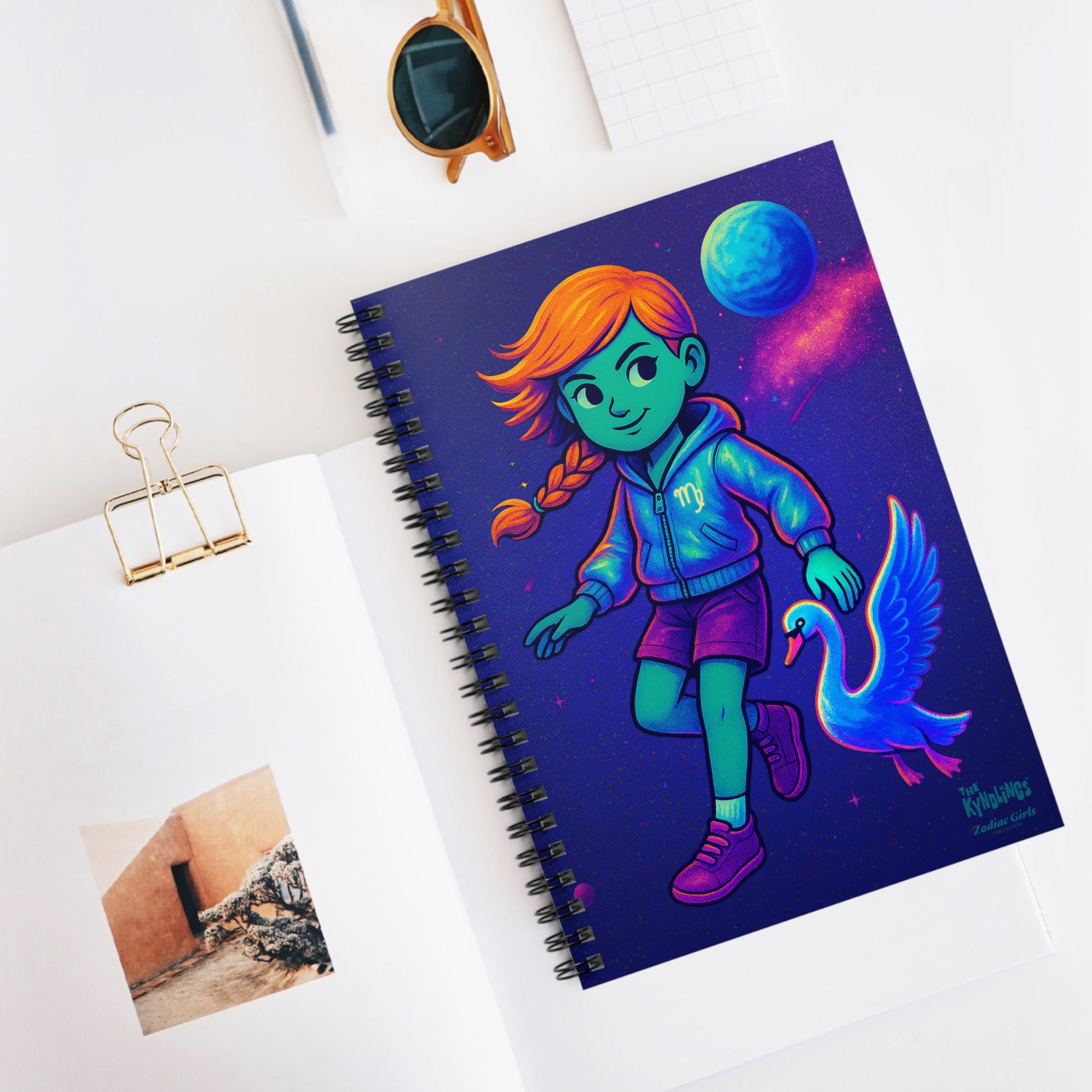 Spiral Notebook by Zodiac Girls: Virgo