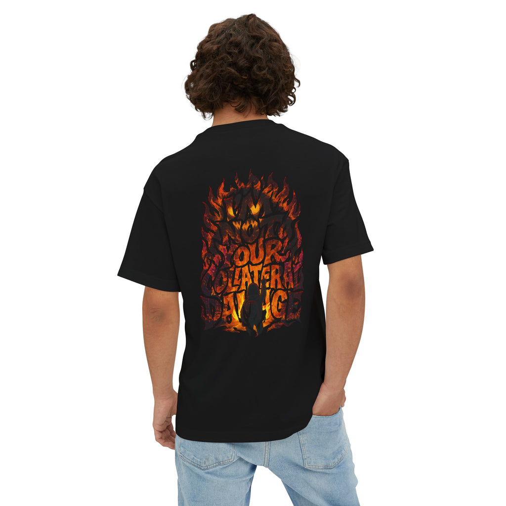 “I'm Not Your Collateral Damage”  Shirt Oversized Boxy Tee