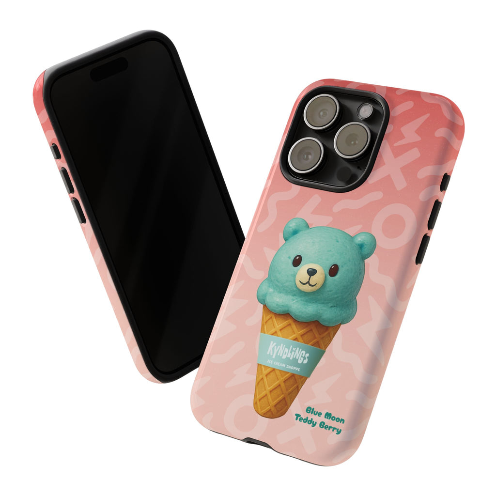 Blue Moon Teddy Berry: ICE CREAM SHOPPE | Sweet & Tough Phone Case