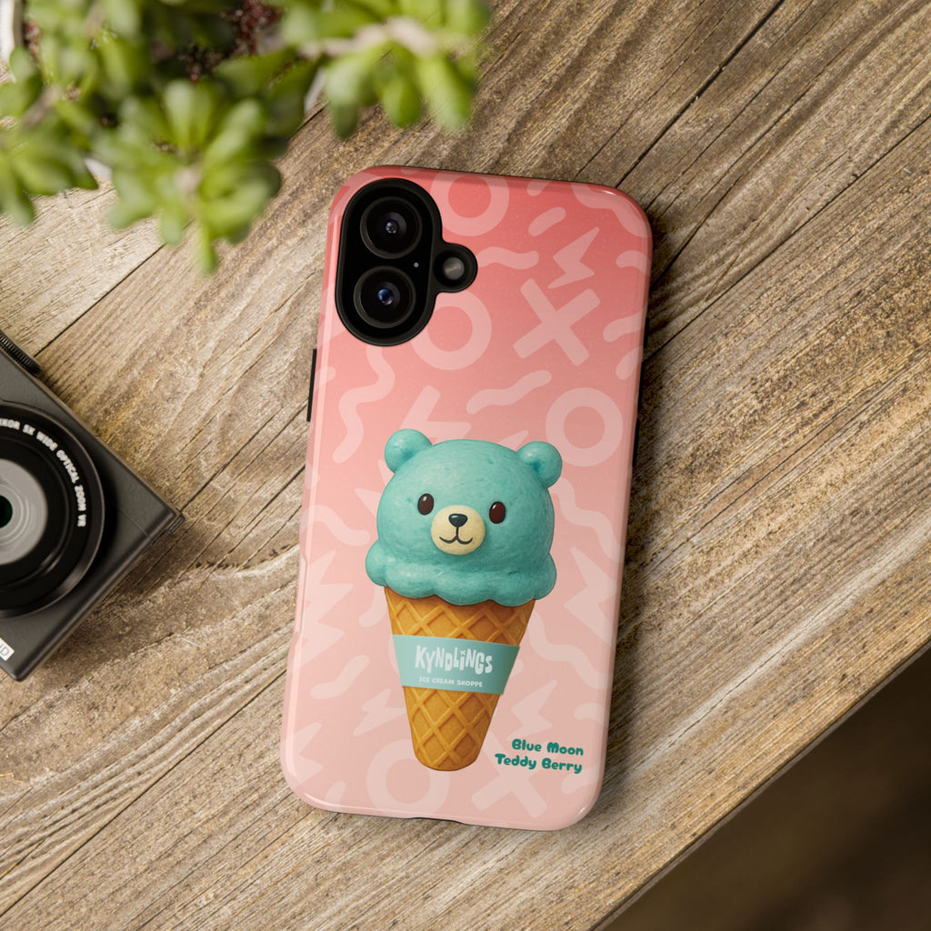Blue Moon Teddy Berry: ICE CREAM SHOPPE | Sweet & Tough Phone Case