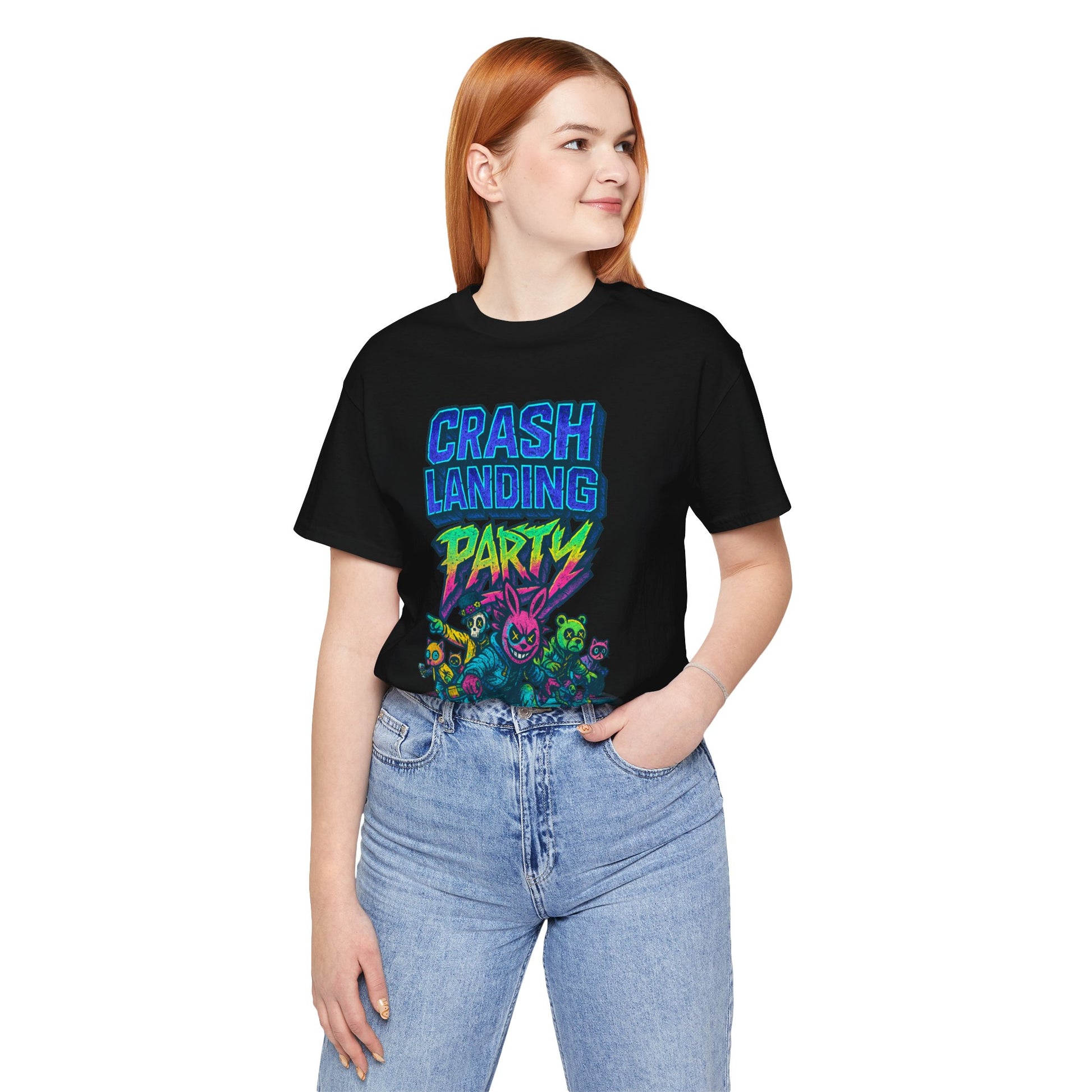 CRASH LANDING PARTY Unisex Tee