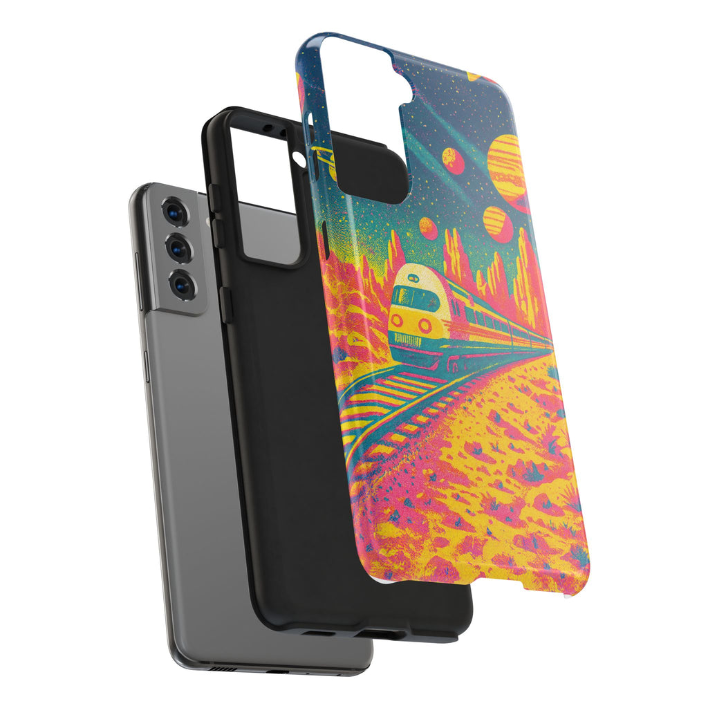 Canyons of Mars Phone Case : VINTAGEGRAPH Collection