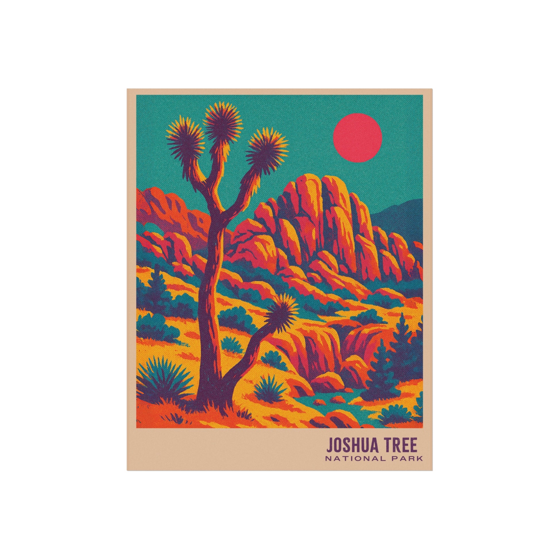 Joshua Tree National Park Poster : VINTAGEGRAPH Collection