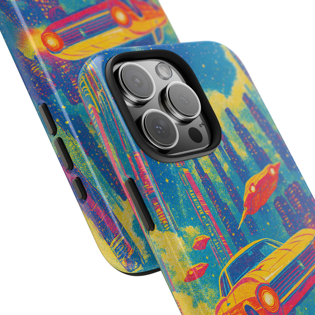 Getaway Car Phone Case: VINTAGEGRAPH Collection